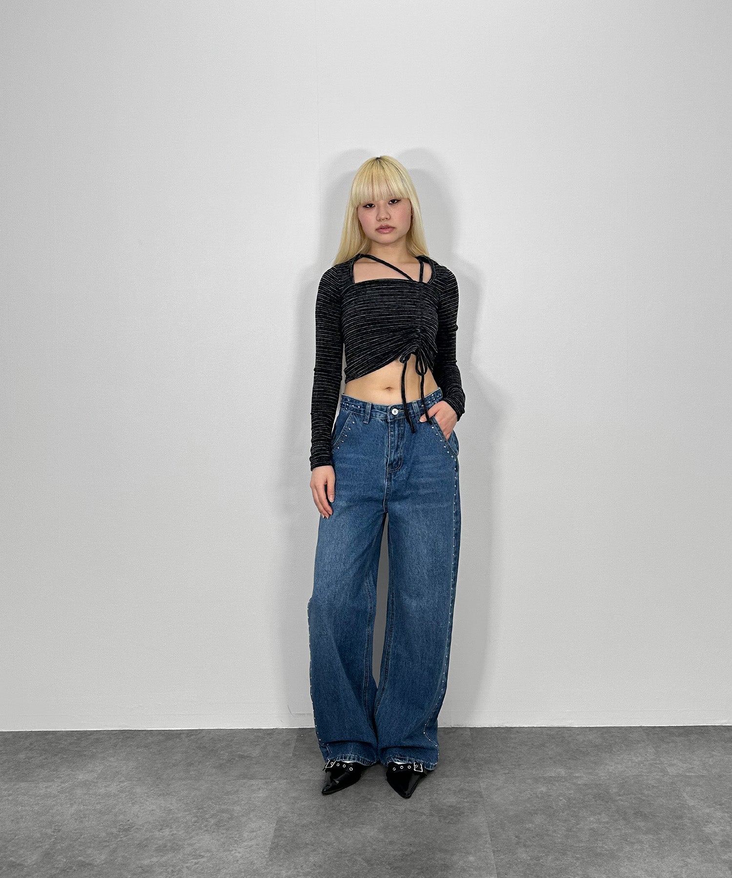 ロイヤルシャーリングニット