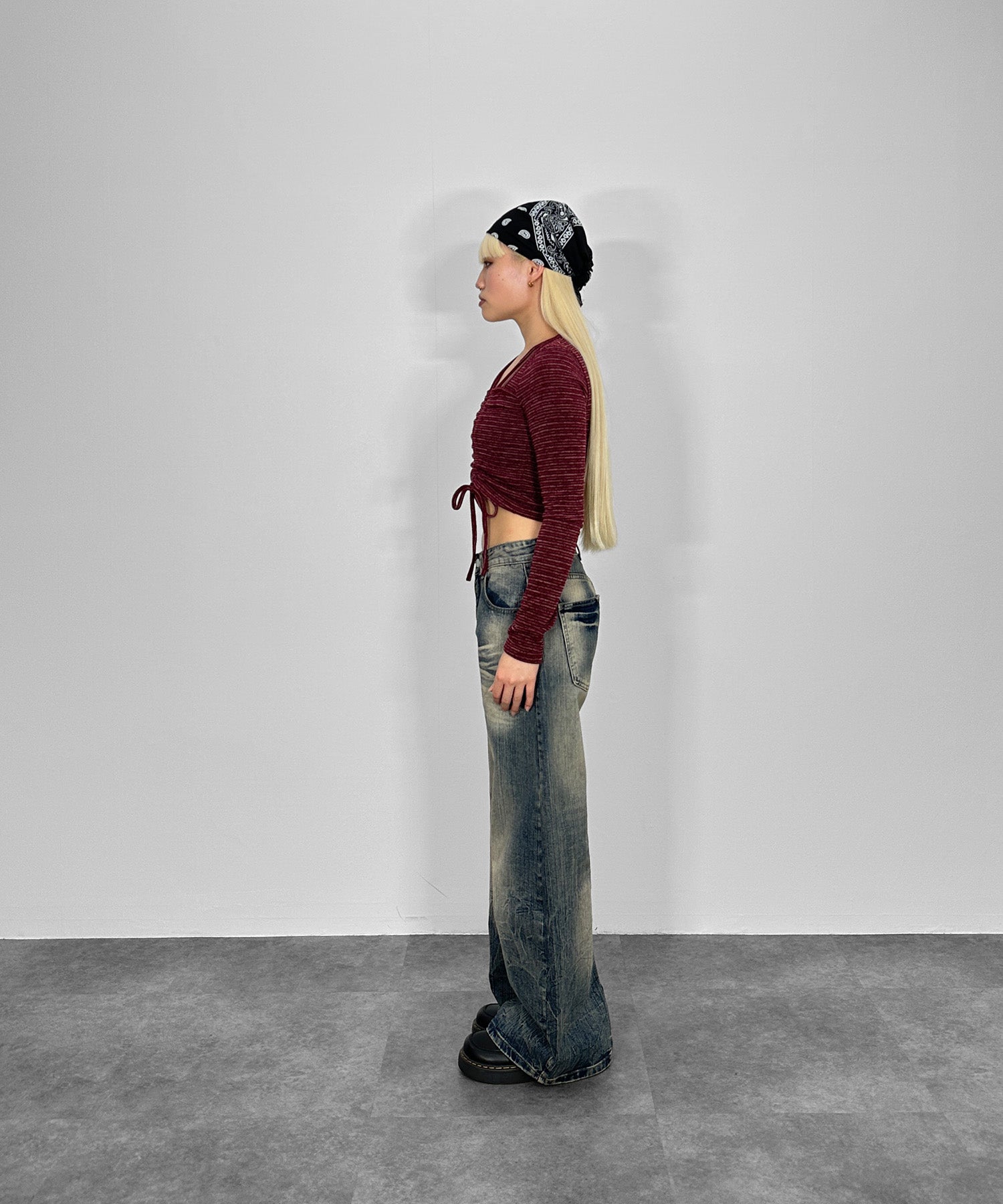 ロイヤルシャーリングニット