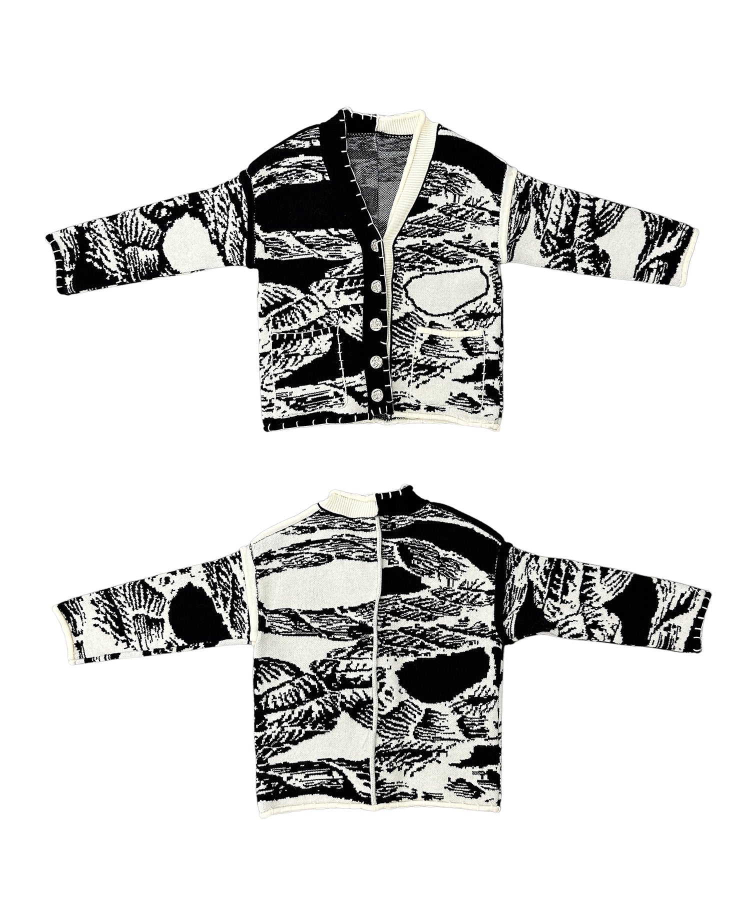 リバーストーンニットカーディガン