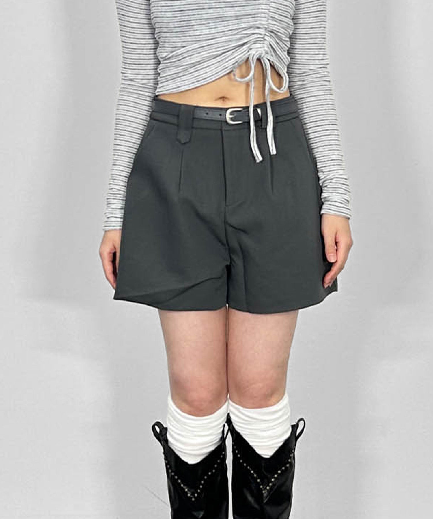 スラックスショートパンツ