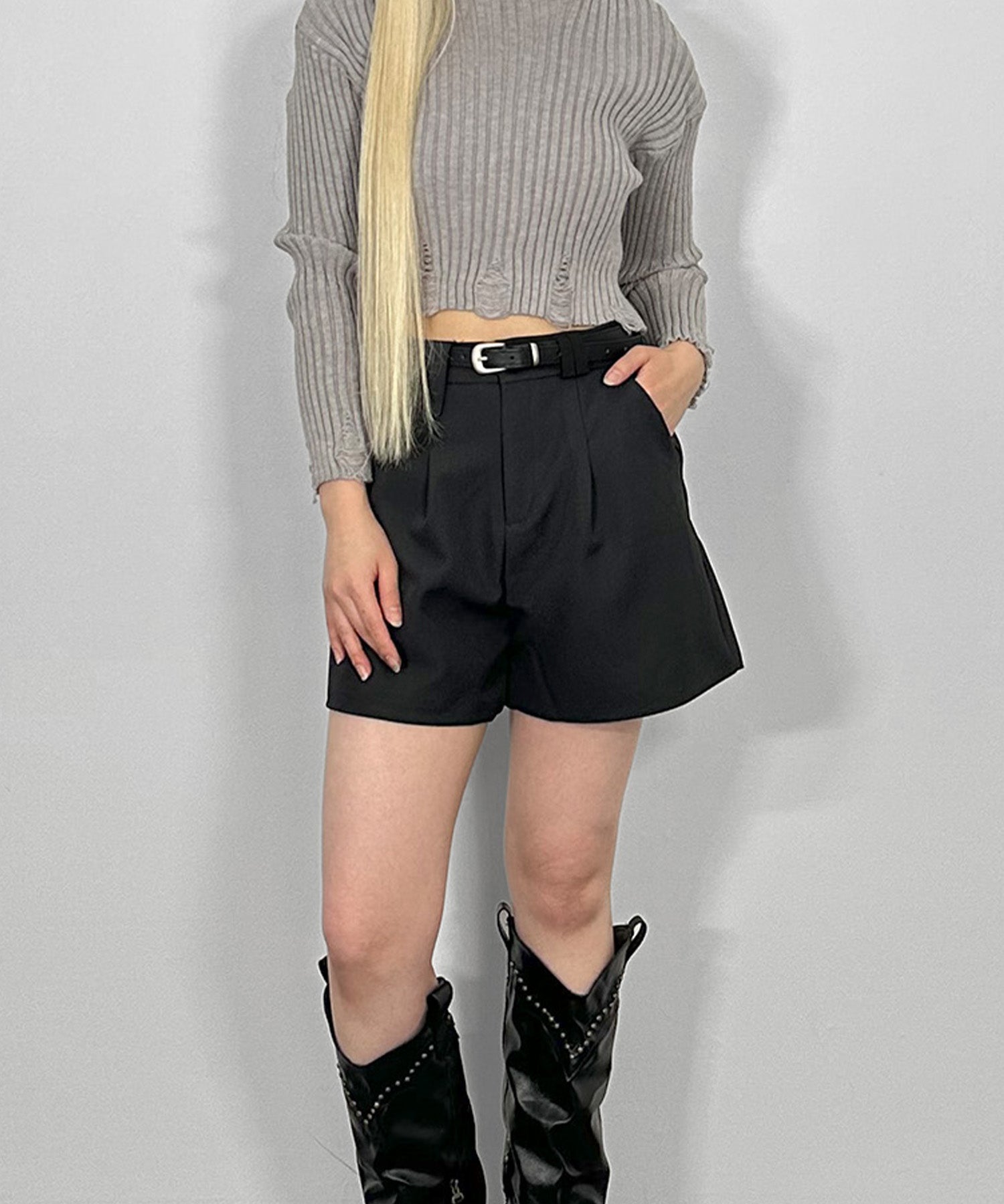 スラックスショートパンツ