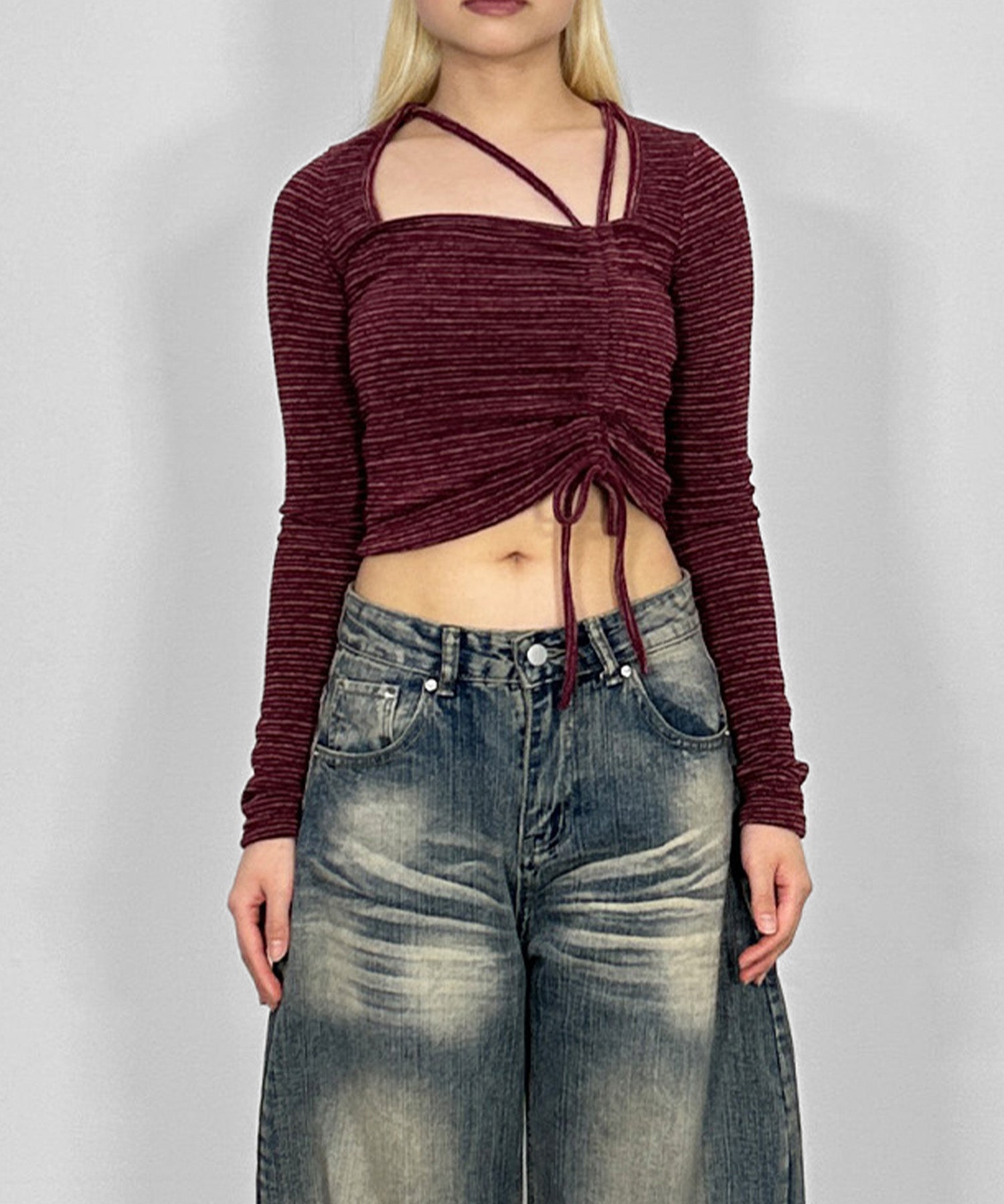 ロイヤルシャーリングニット