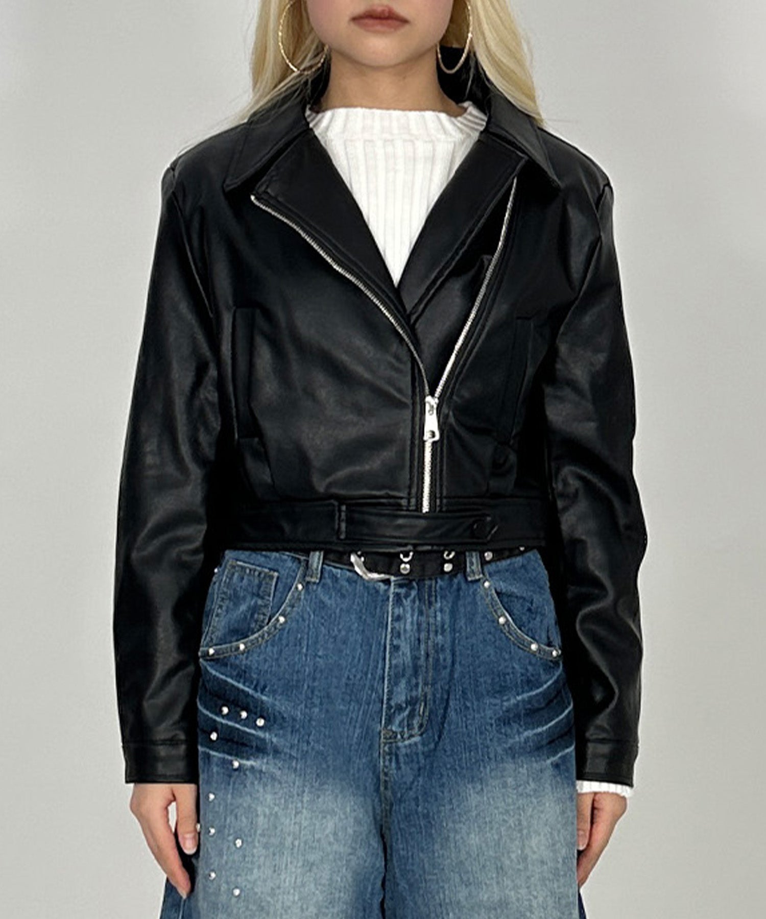 PUレザージャケット