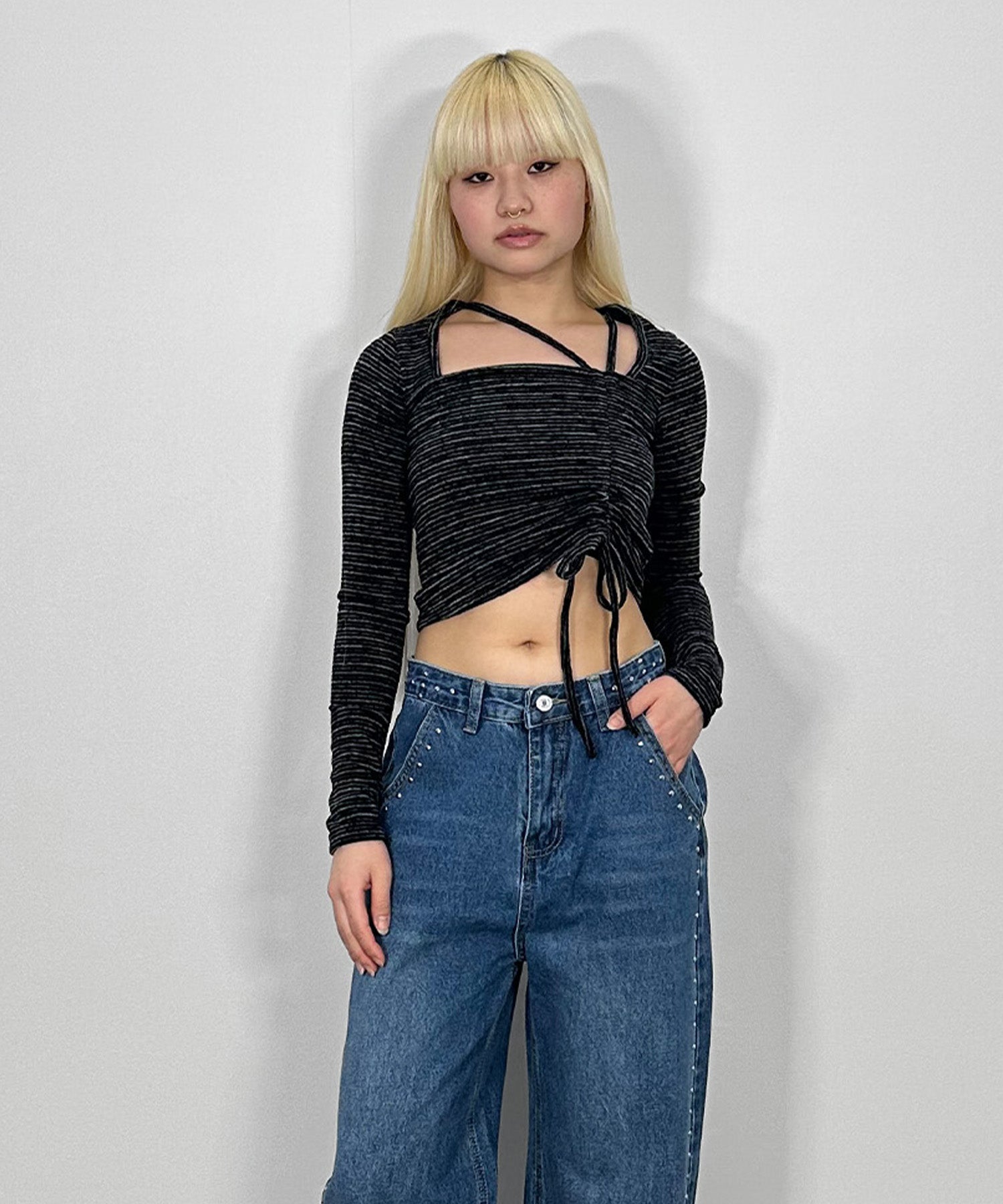 ロイヤルシャーリングニット