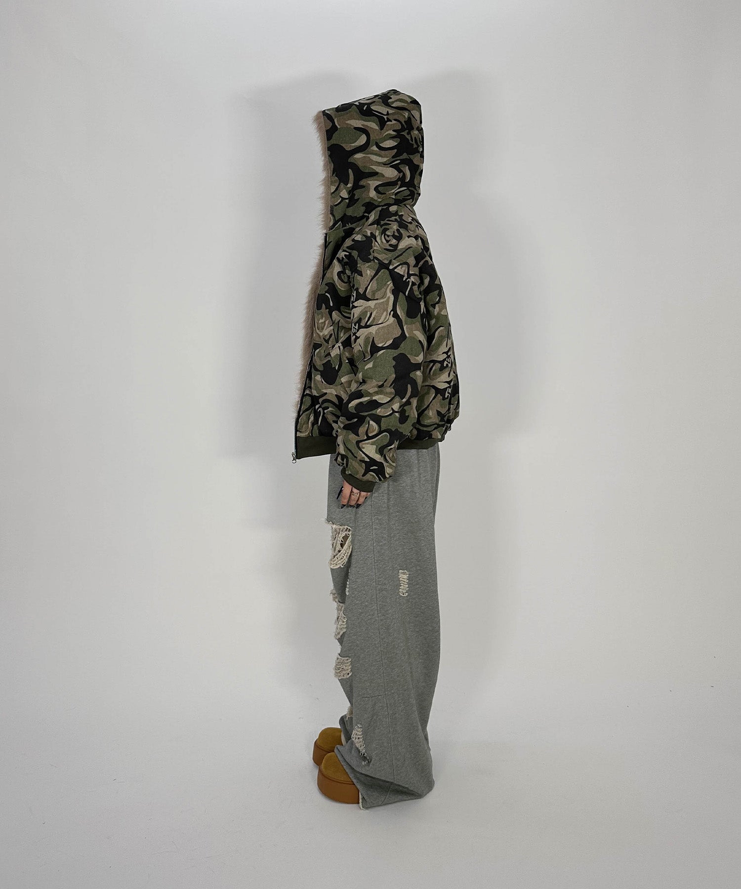 カモフラファージャケット
