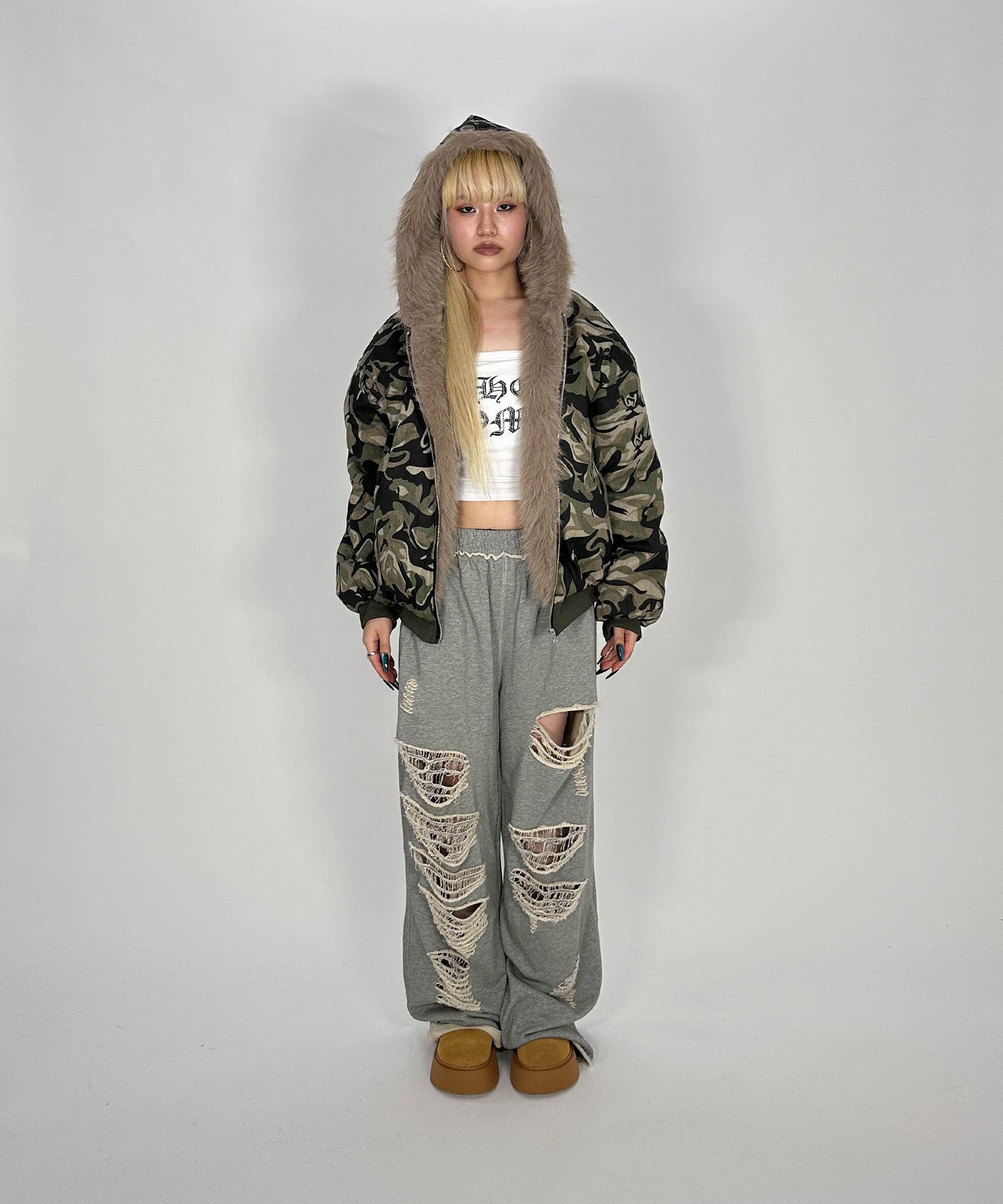 カモフラファージャケット