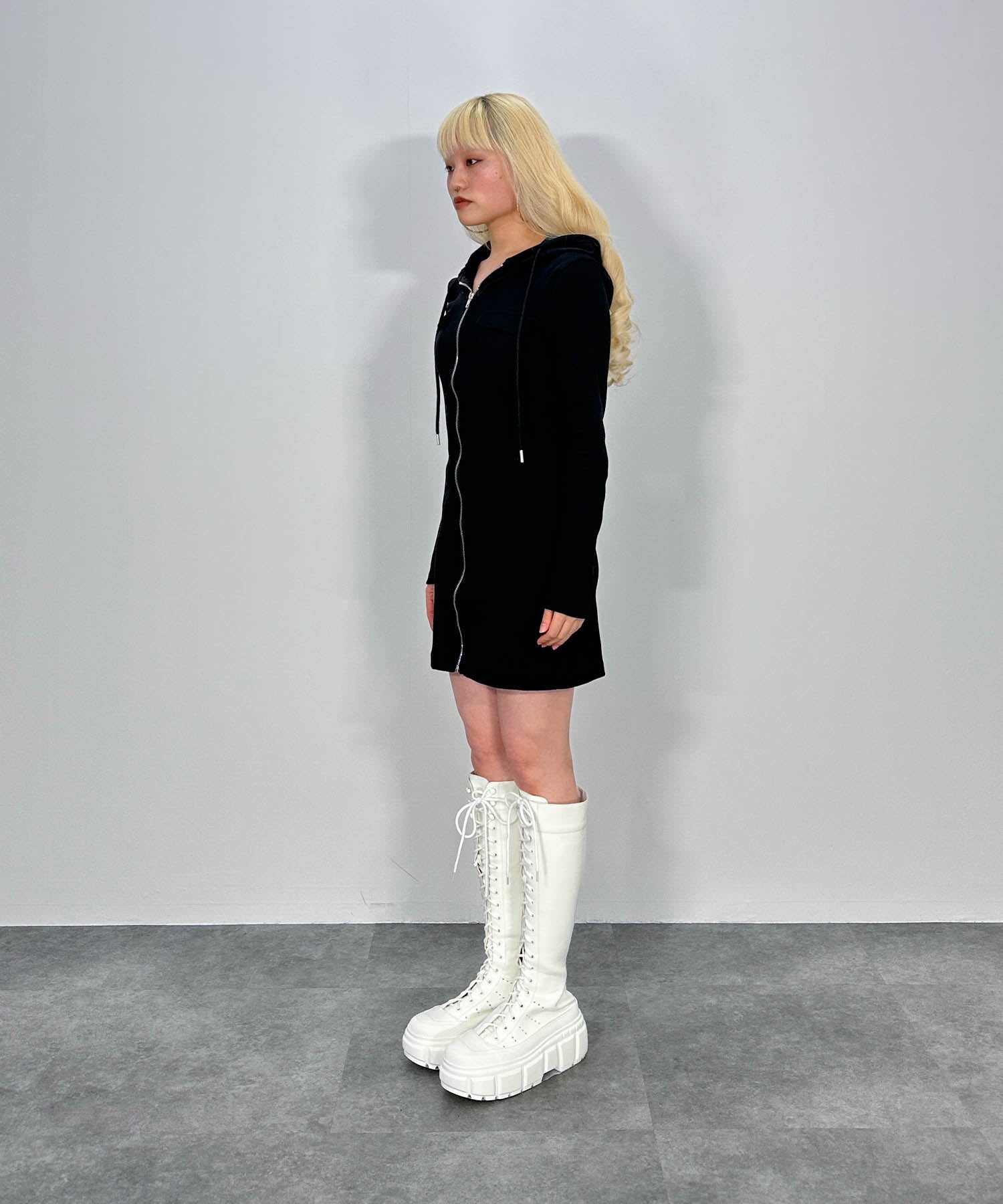 ツーポケットミニワンピース