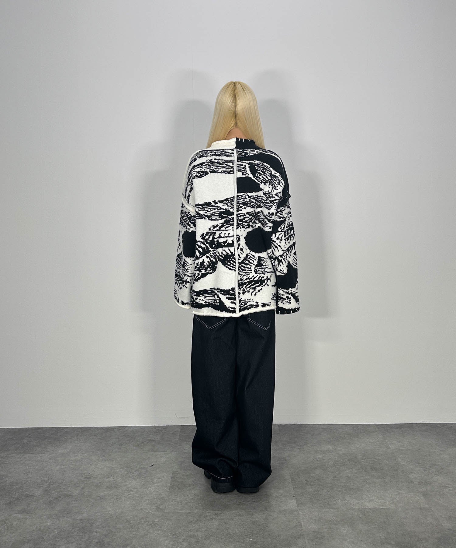 リバーストーンニットカーディガン