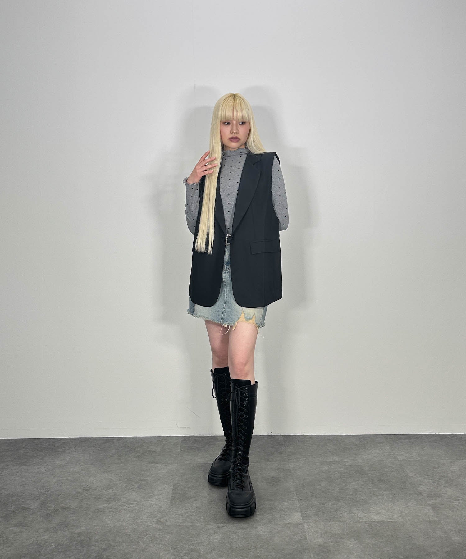 タイニードットTシャツ