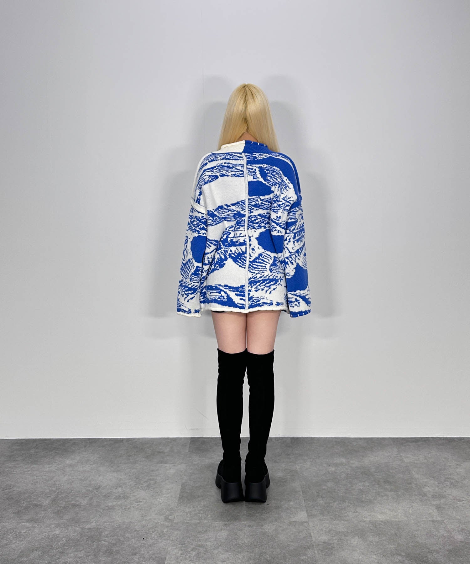 リバーストーンニットカーディガン