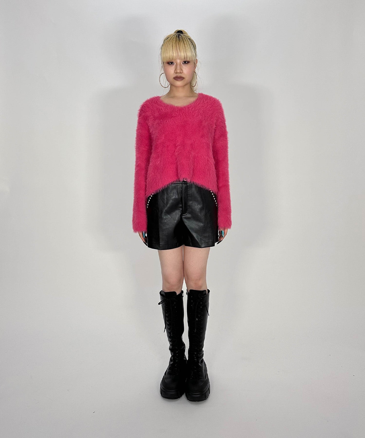 シャギーニット