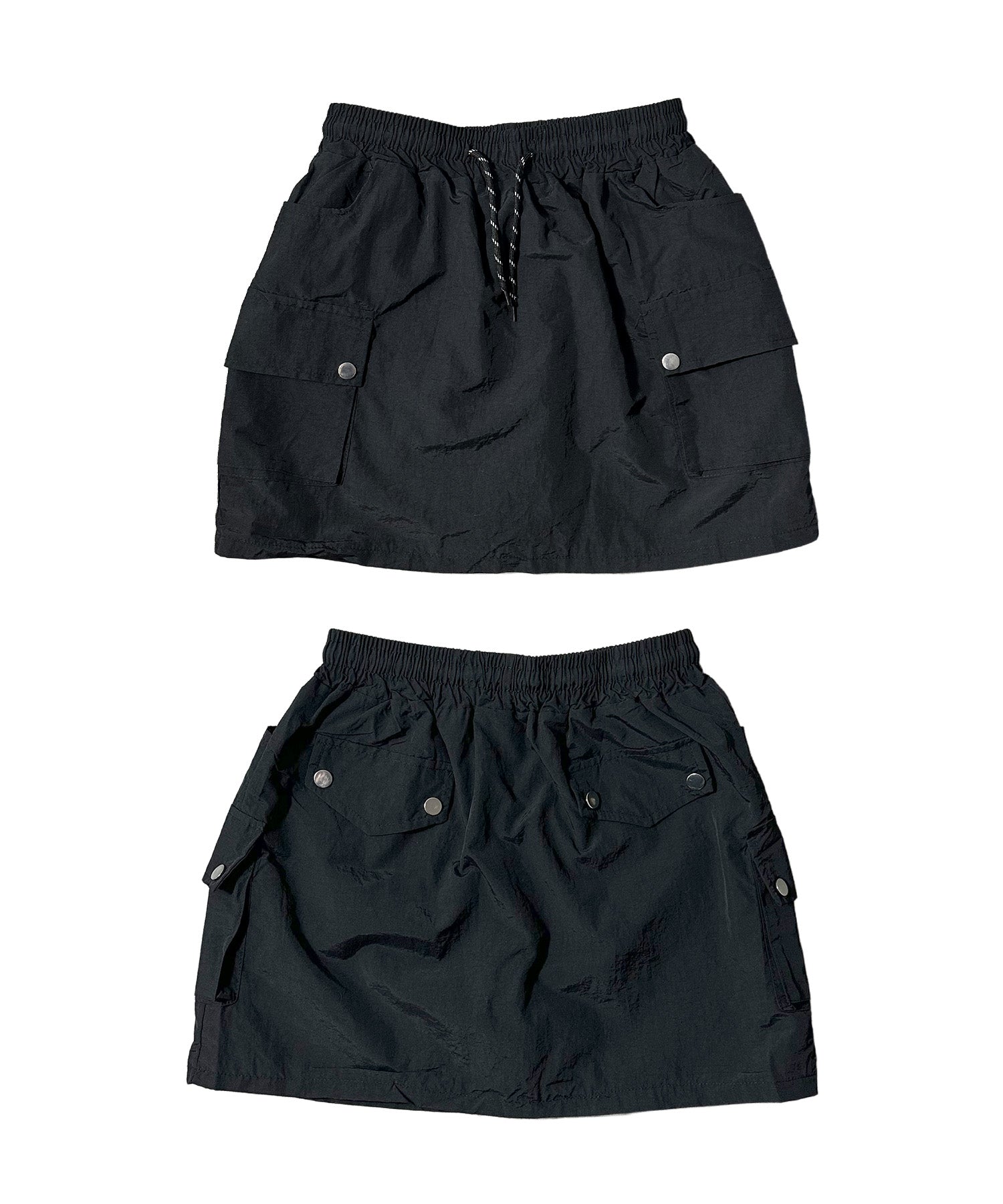 ナイロンマルチポケットスカート