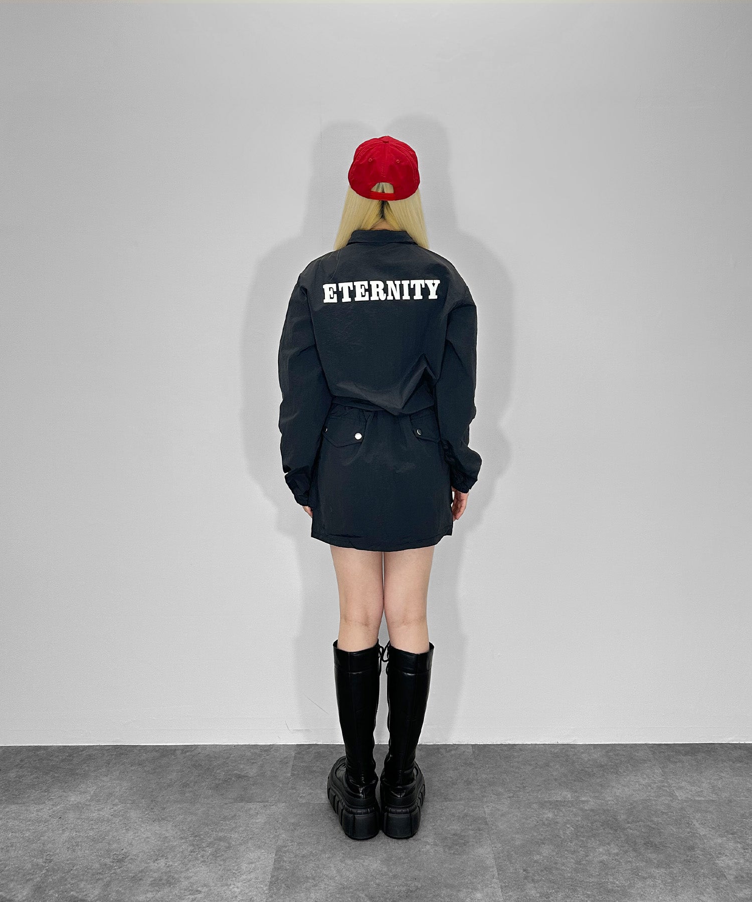 ナイロンマルチポケットスカート