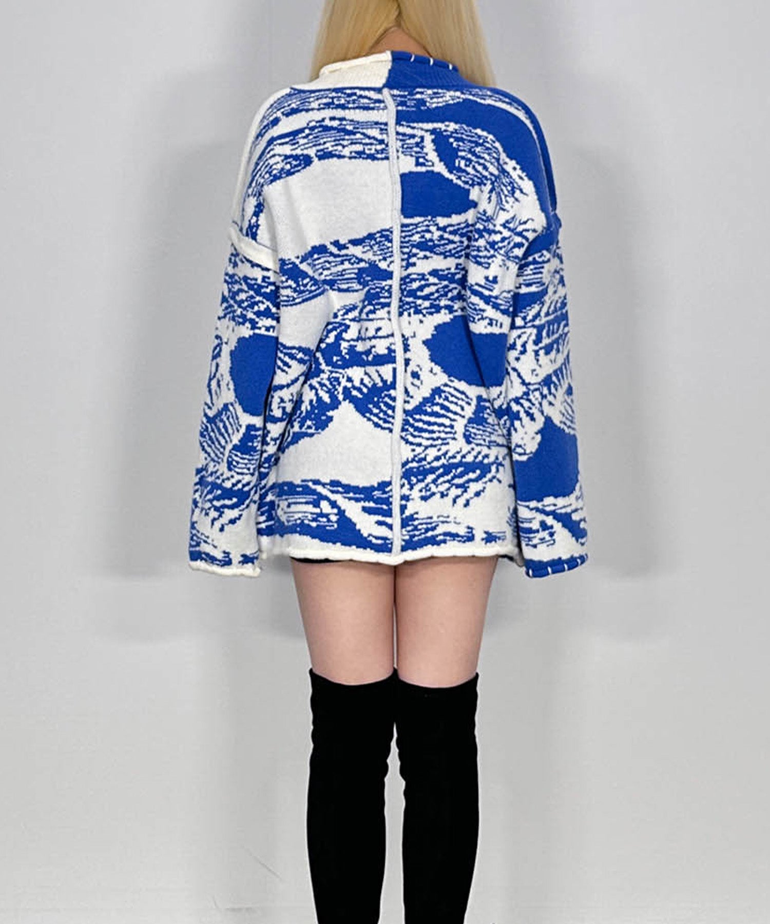 リバーストーンニットカーディガン