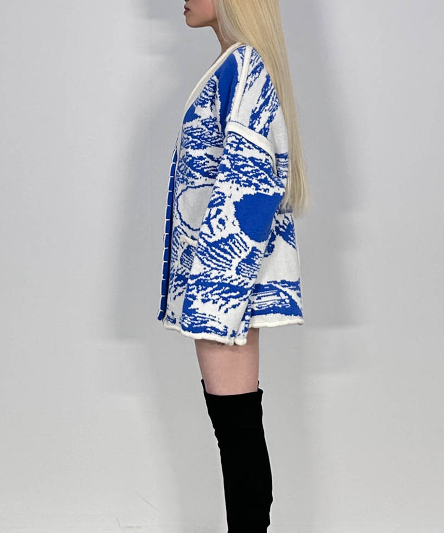 リバーストーンニットカーディガン