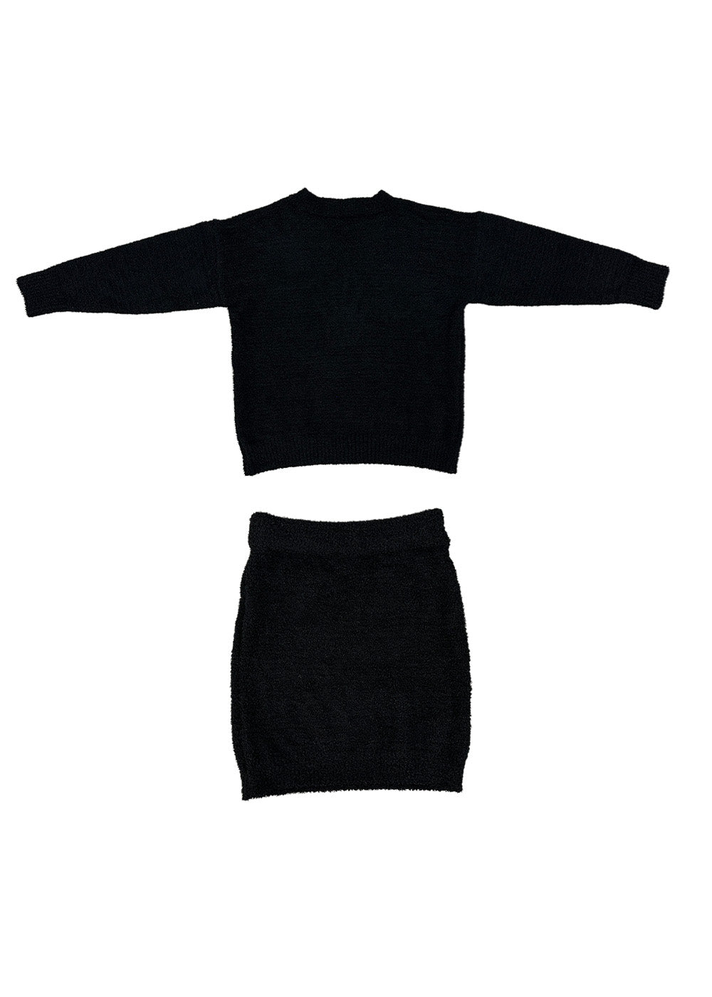 Vネックオーバーニットセットアップ