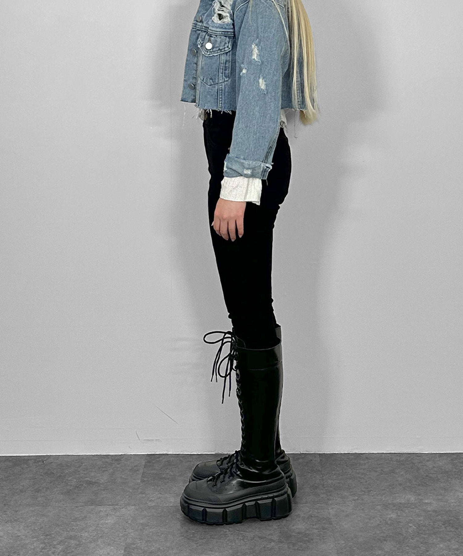 RAWCUT H/W スキニー