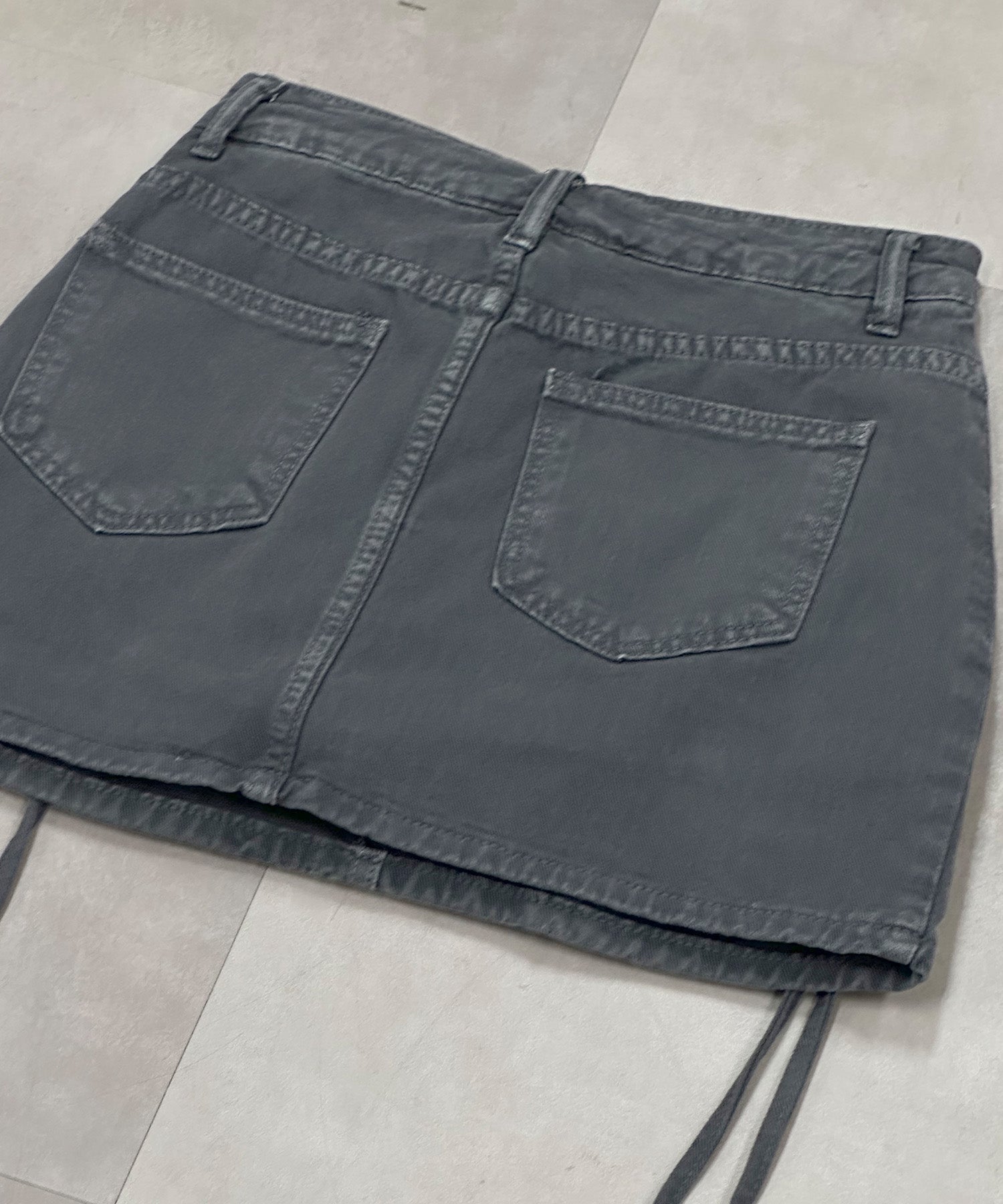 ユーティリティーカーゴデニムスカート