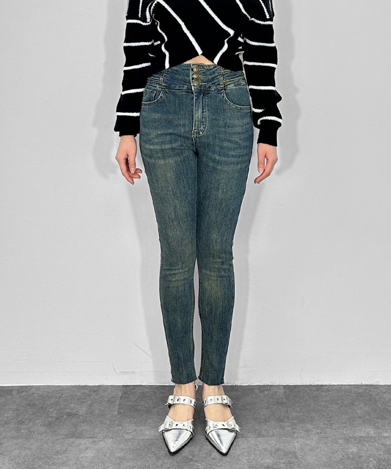 RAWCUT H/W スキニー