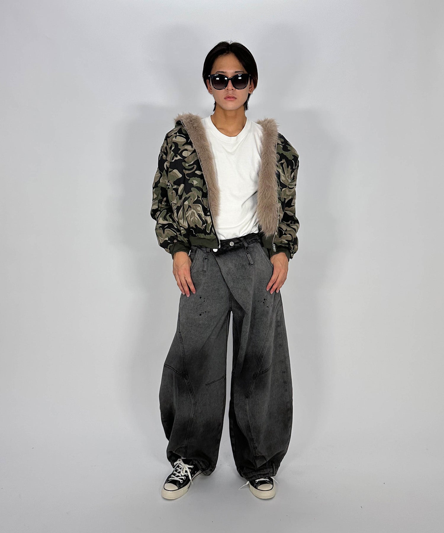 カモフラファージャケット