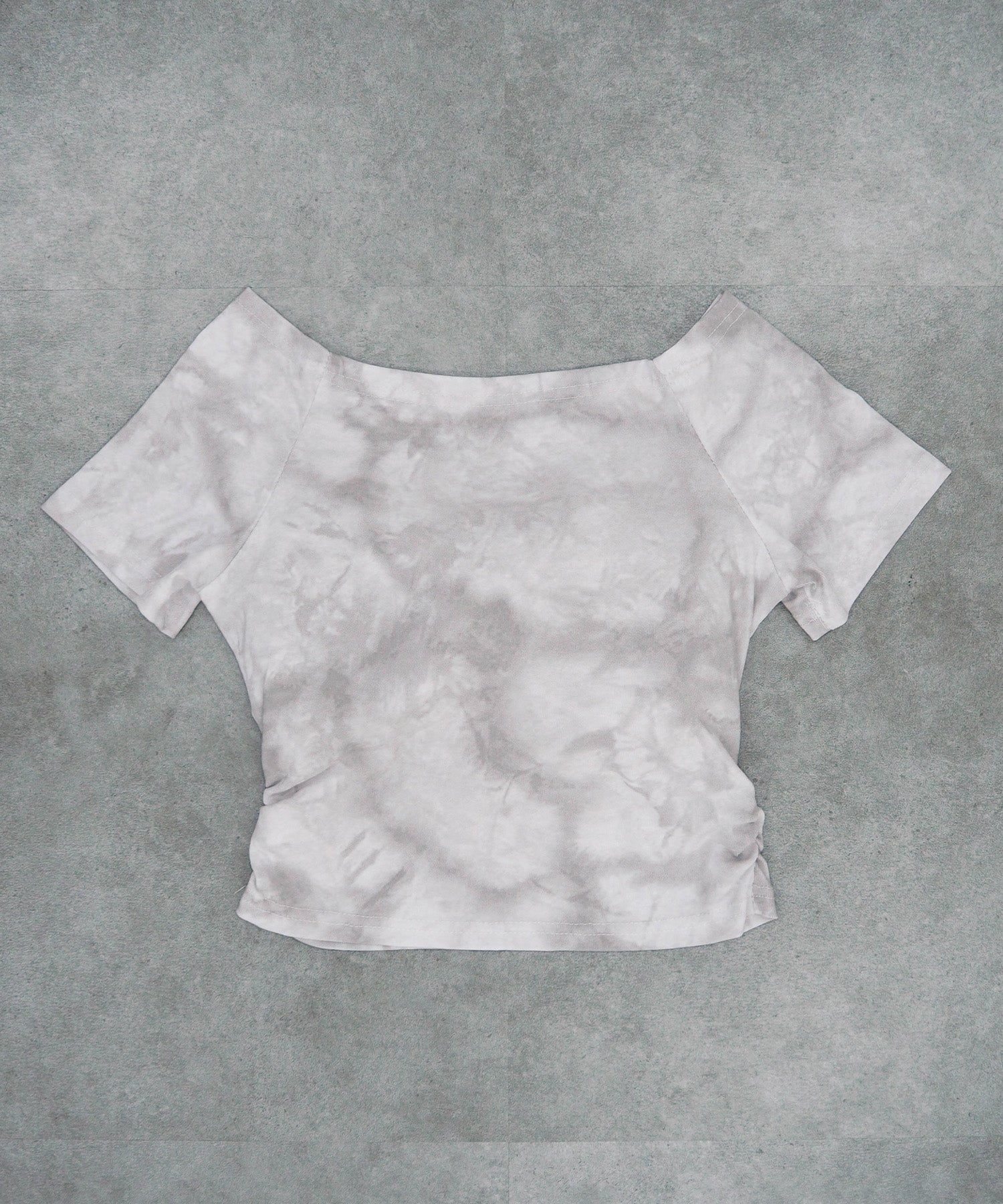 2wayラインストーンロゴトップス