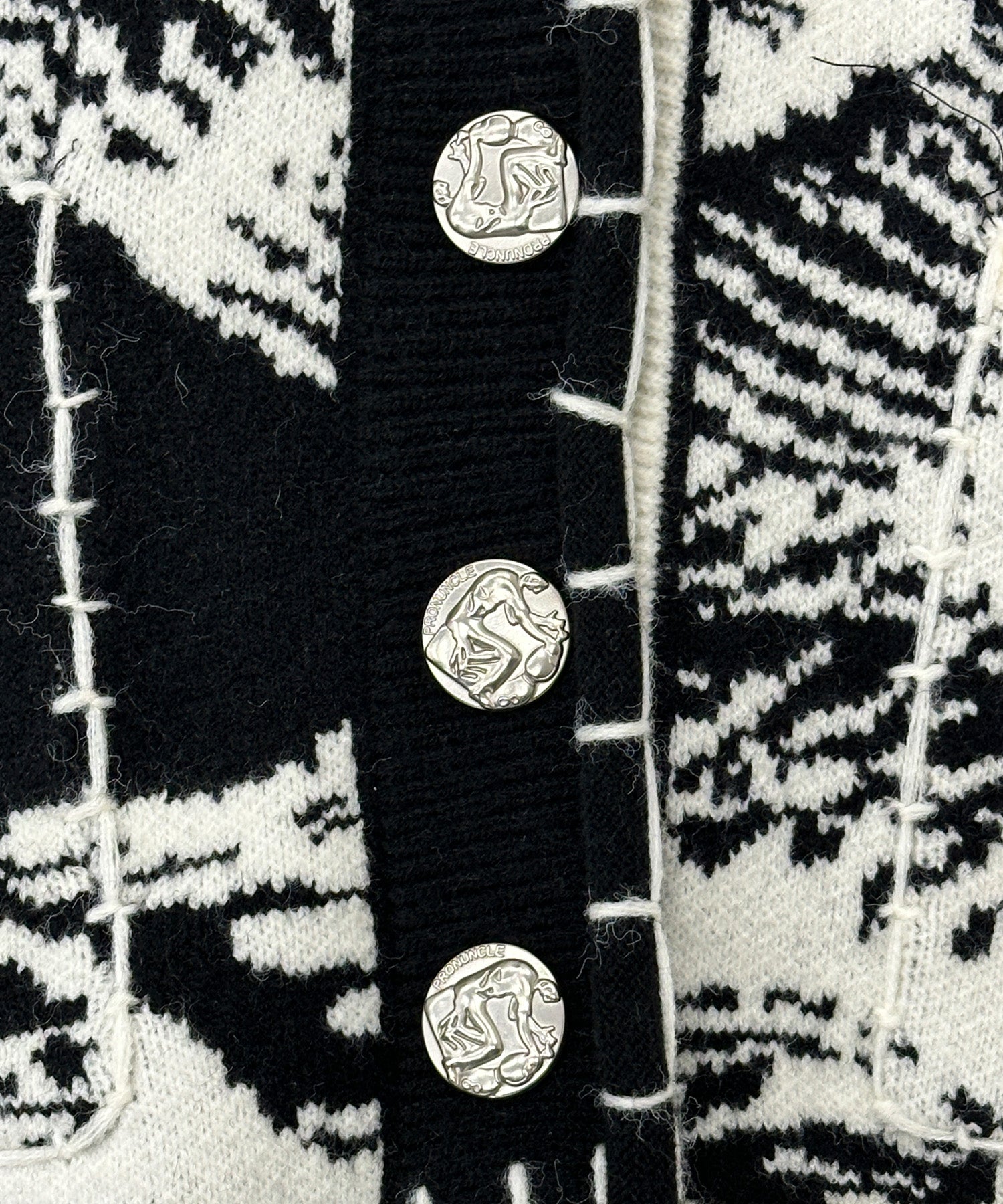 リバーストーンニットカーディガン