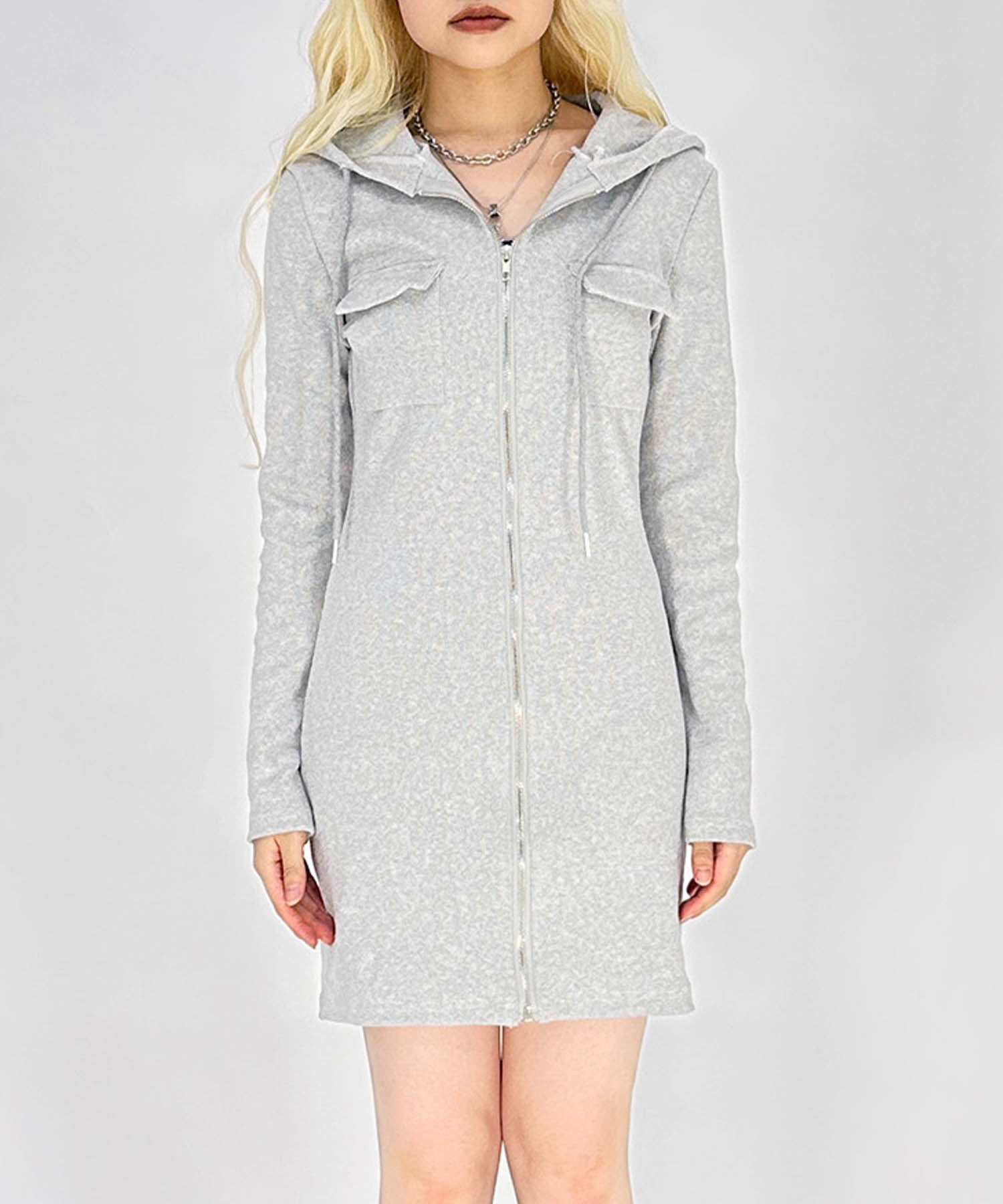 ツーポケットミニワンピース