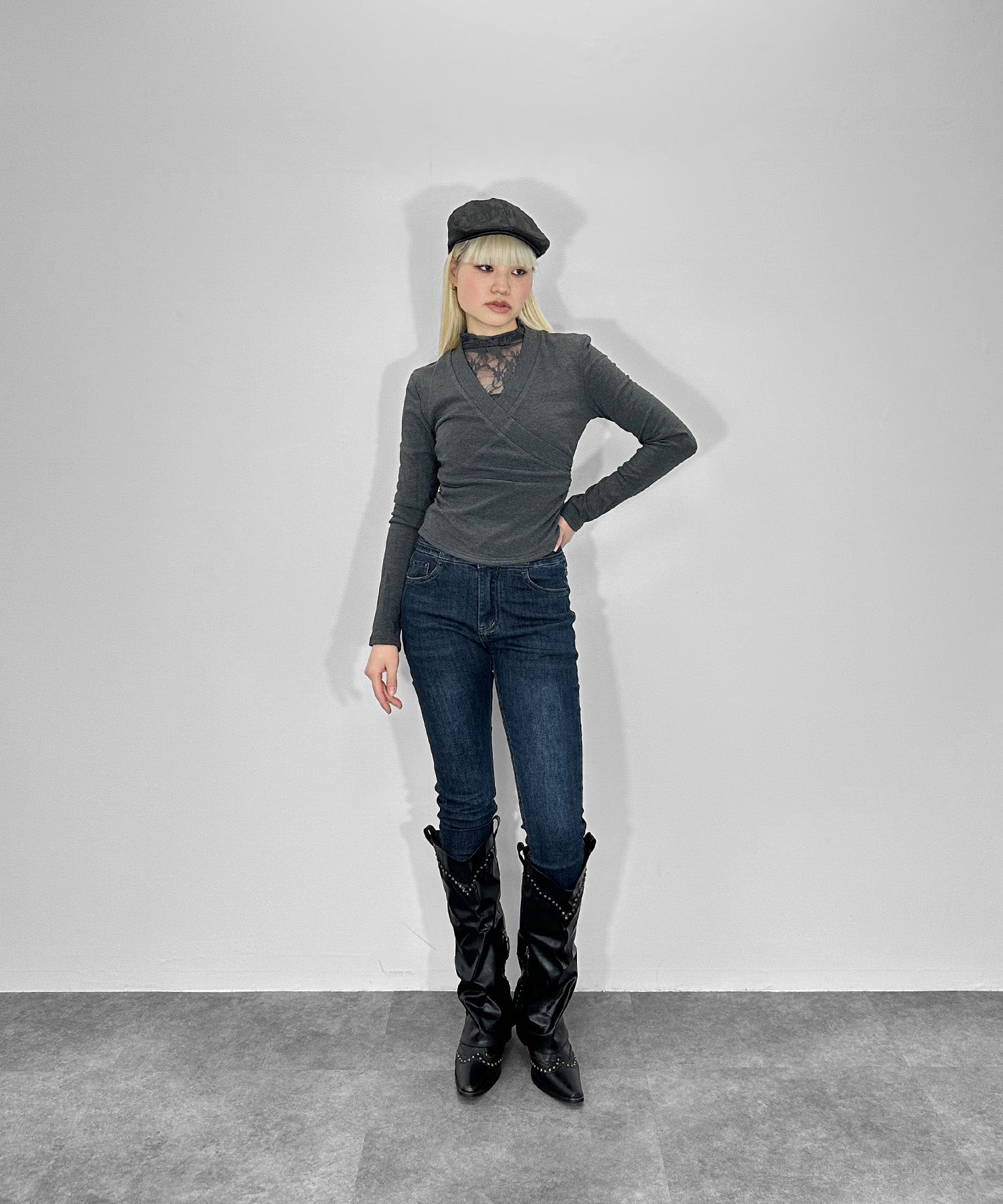 RAWCUT H/W スキニー