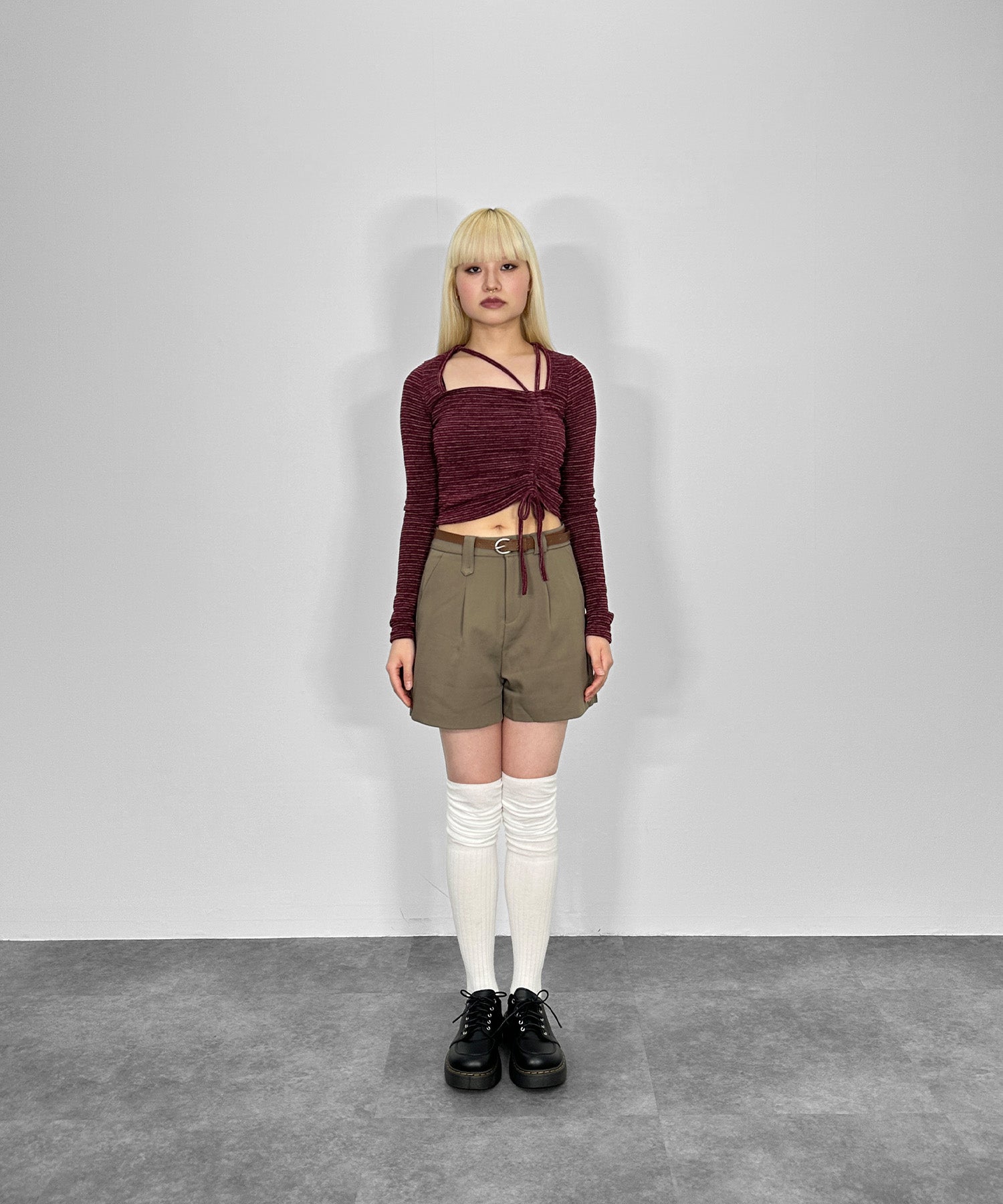 スラックスショートパンツ