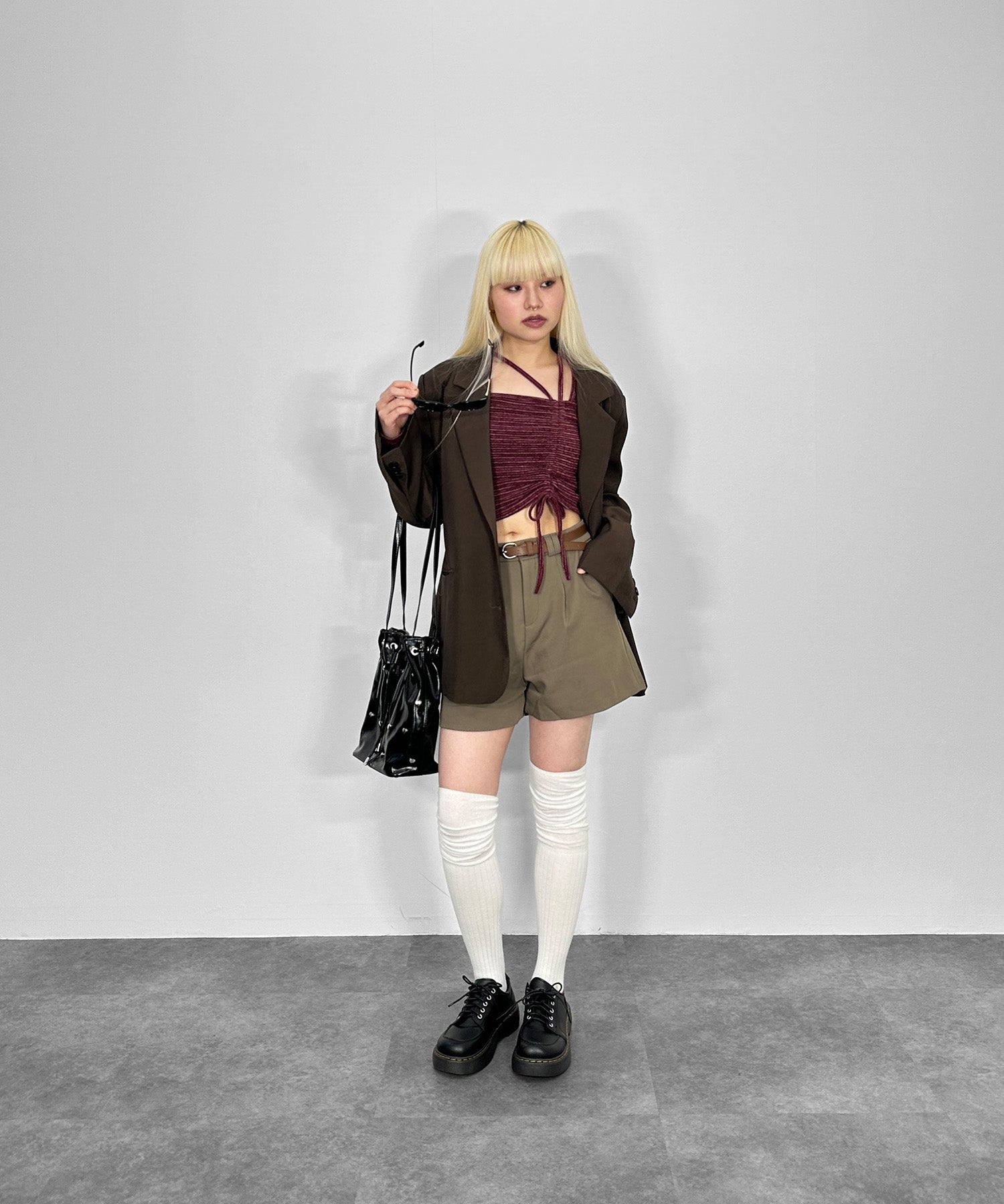 スラックスショートパンツ