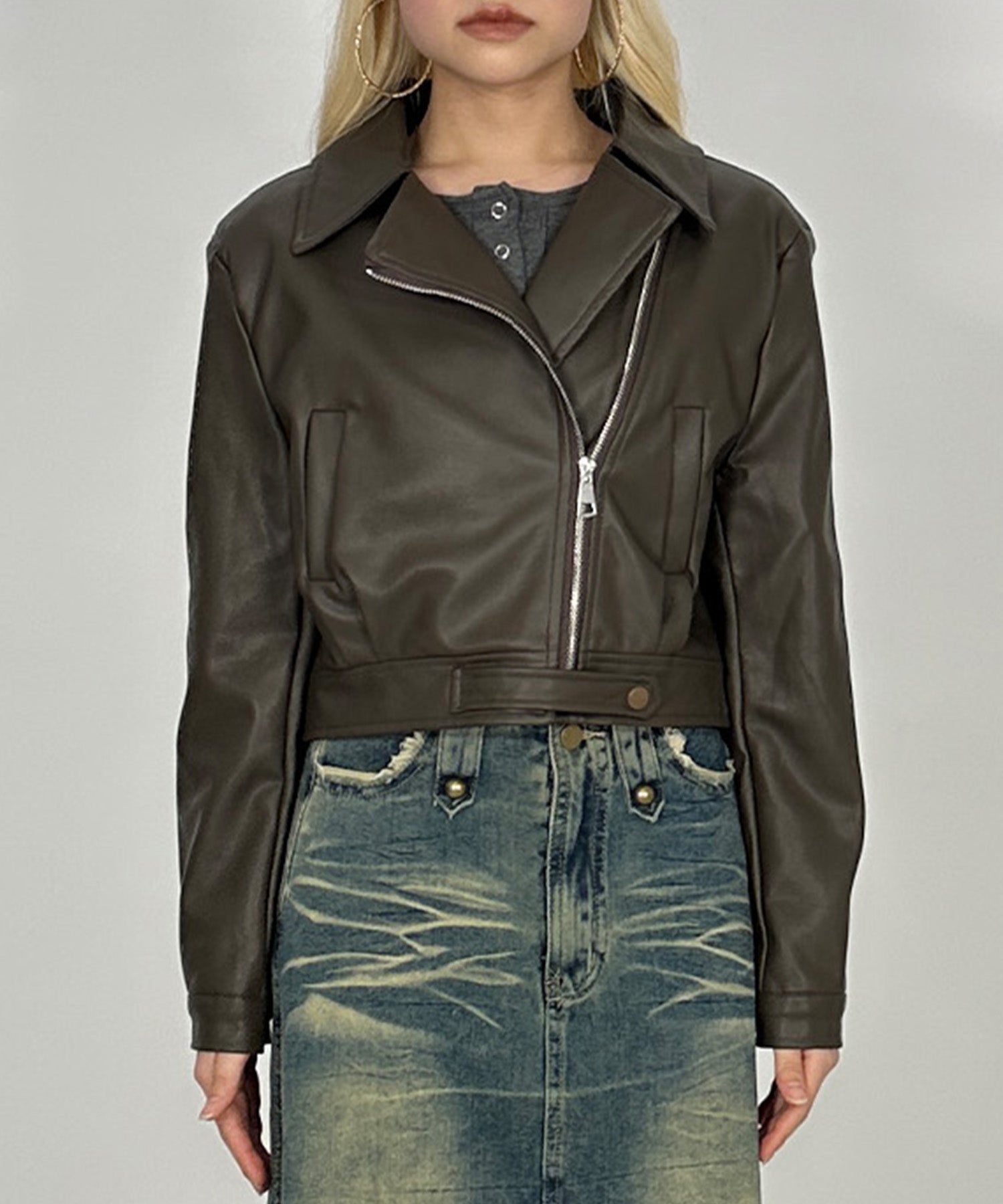 PUレザージャケット