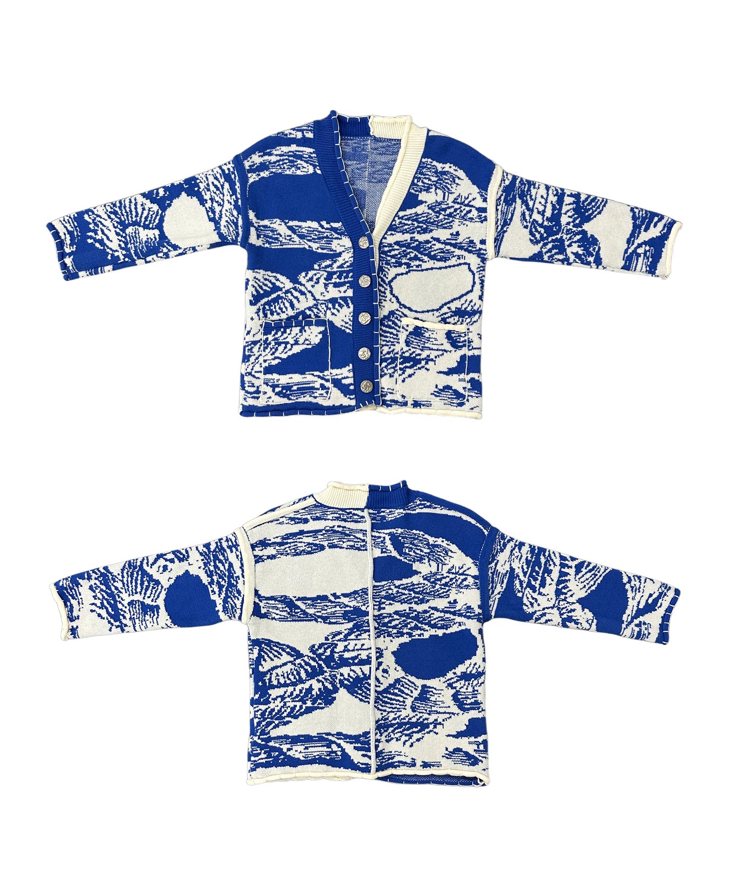 リバーストーンニットカーディガン