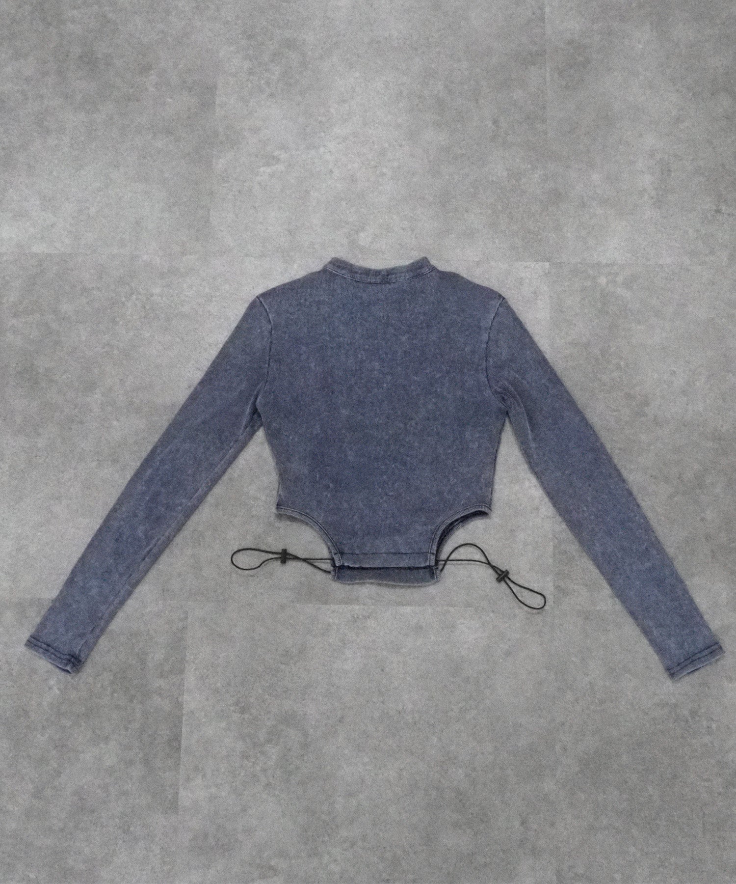 ウォッシュドレースアップトップス