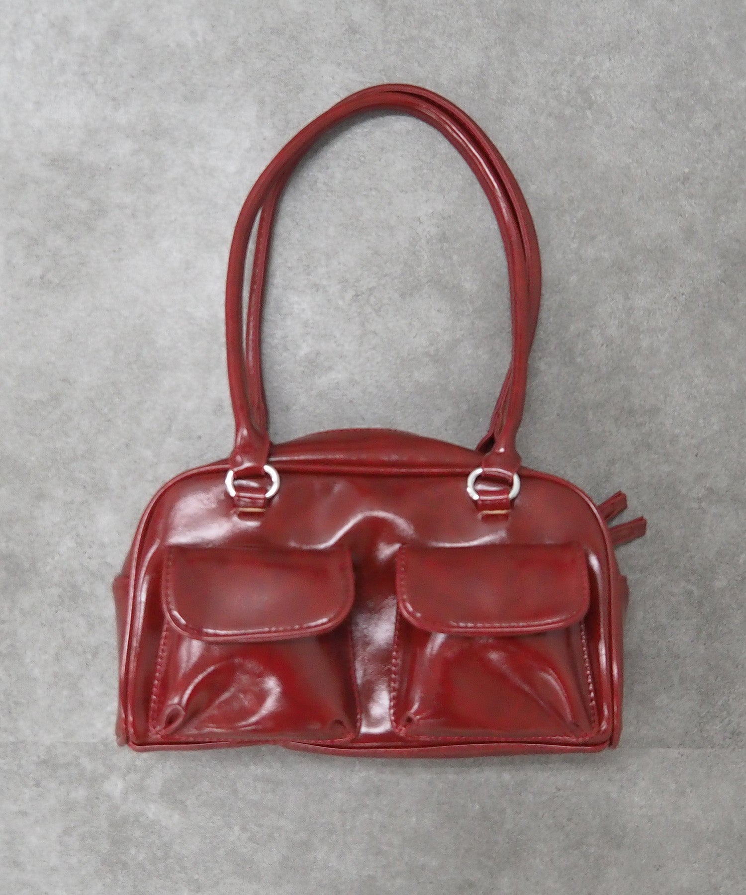 マルチポケットミニボストンバッグ