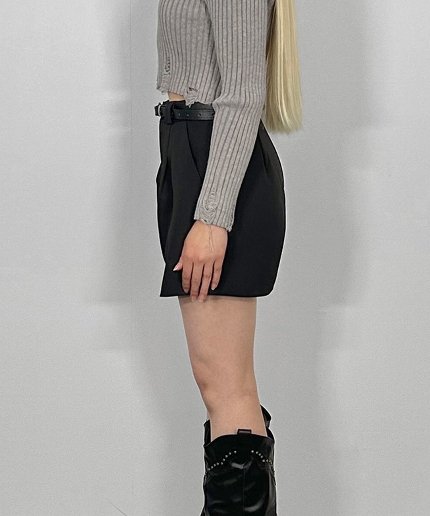 スラックスショートパンツ