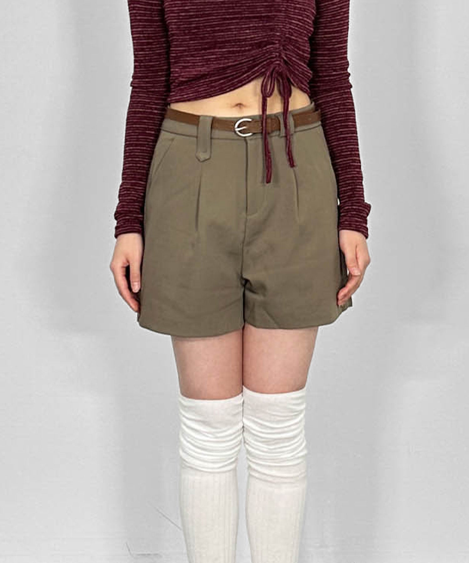 スラックスショートパンツ