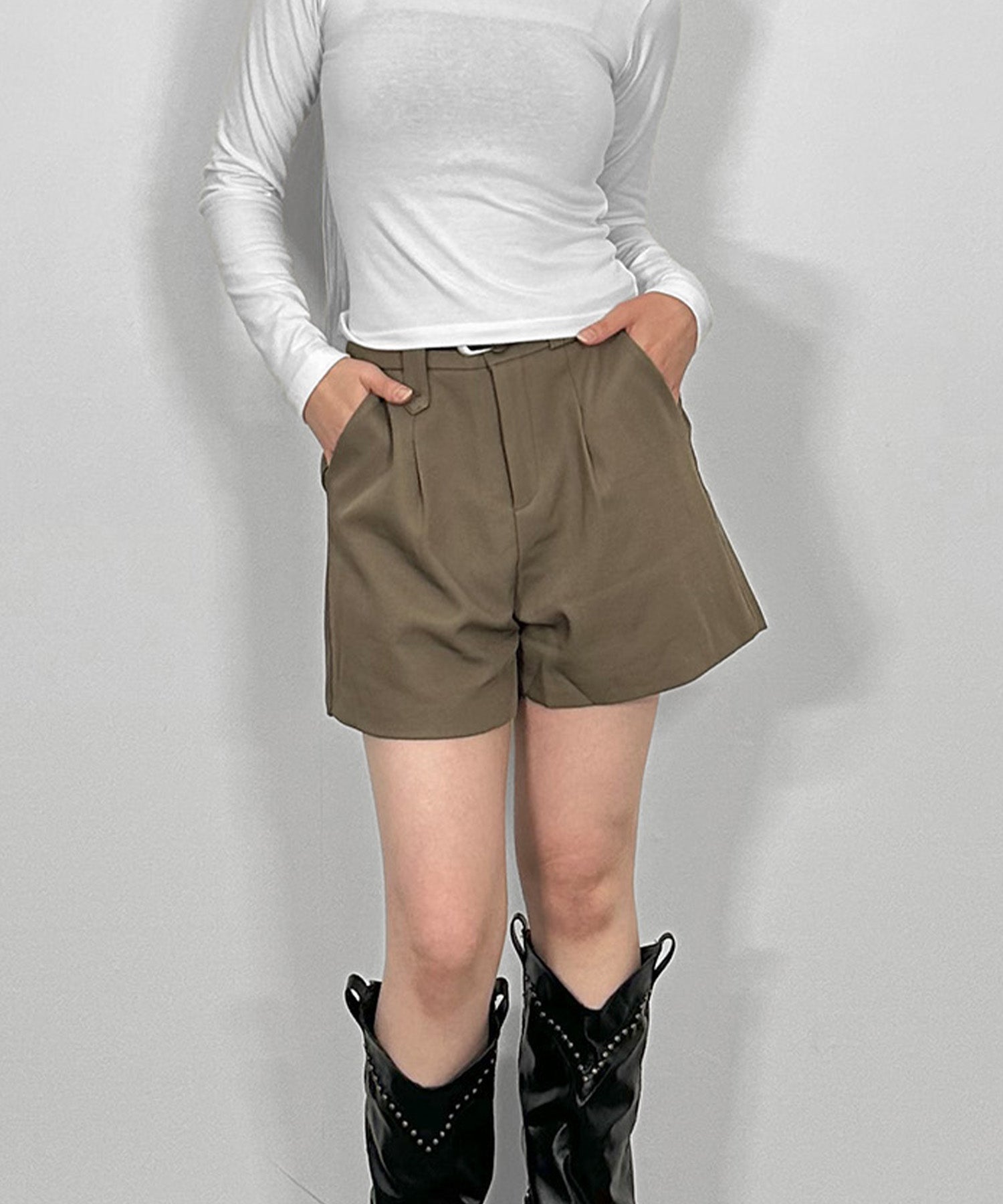 スラックスショートパンツ