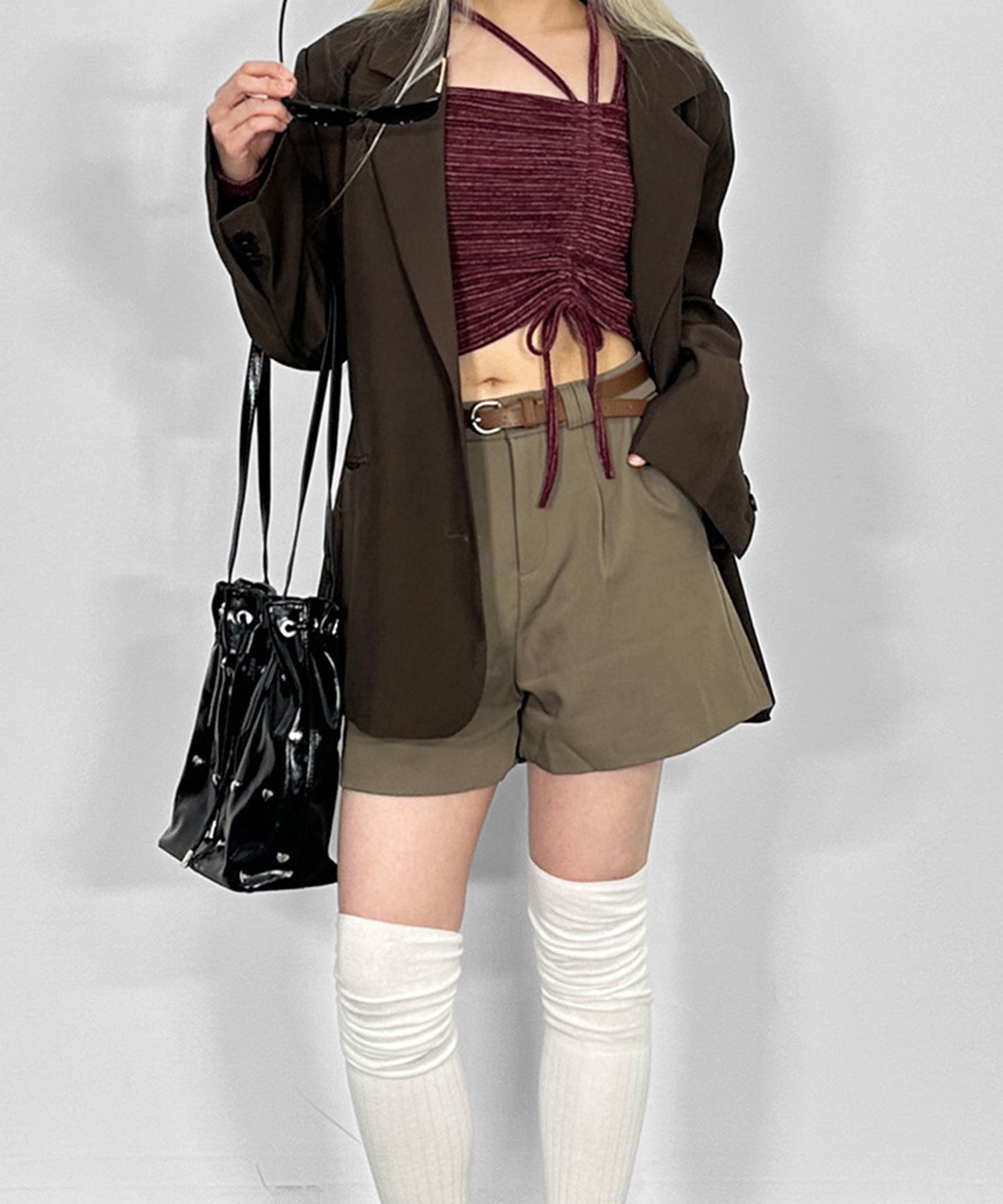 スラックスショートパンツ