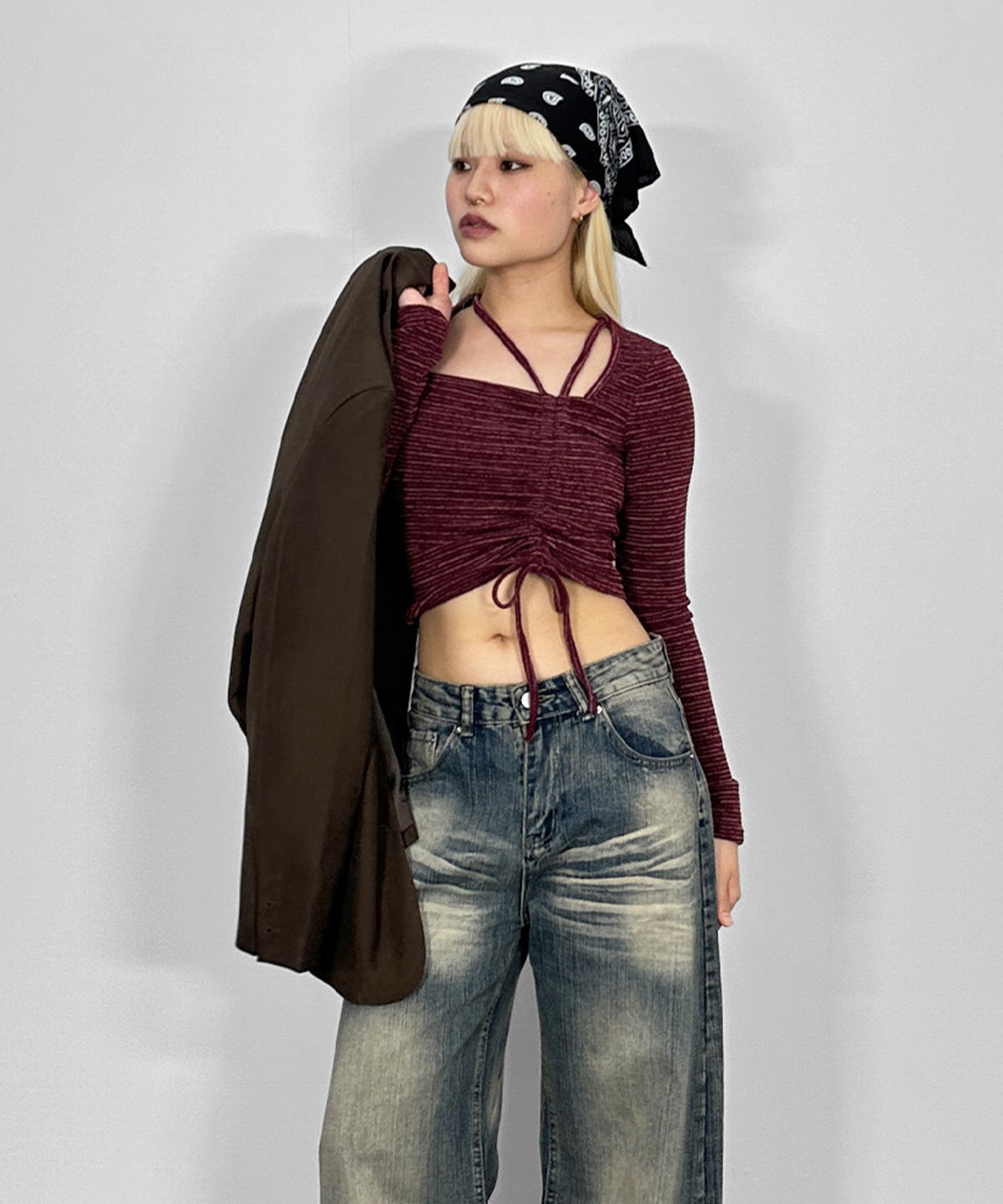 ロイヤルシャーリングニット