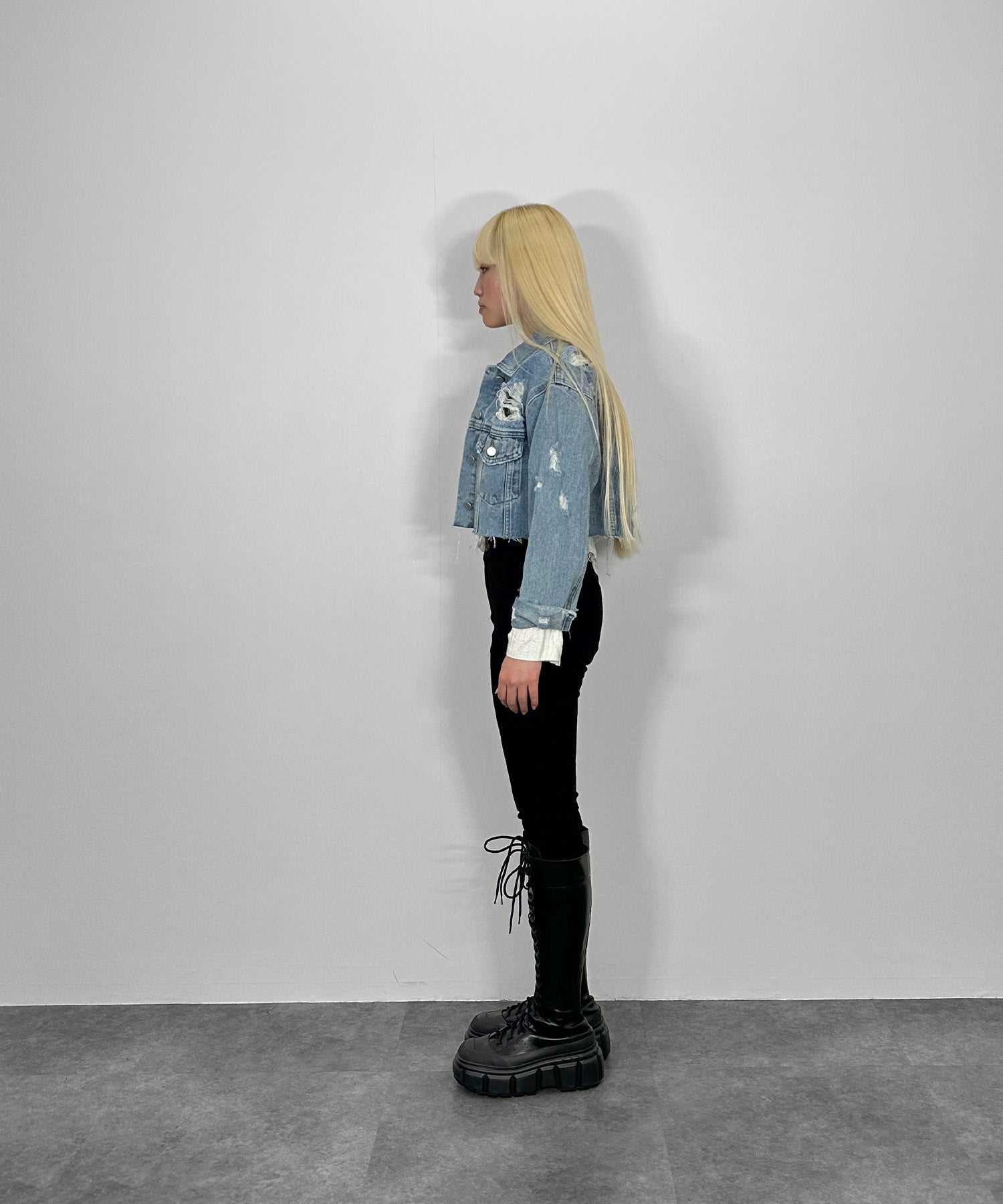 RAWCUT H/W スキニー