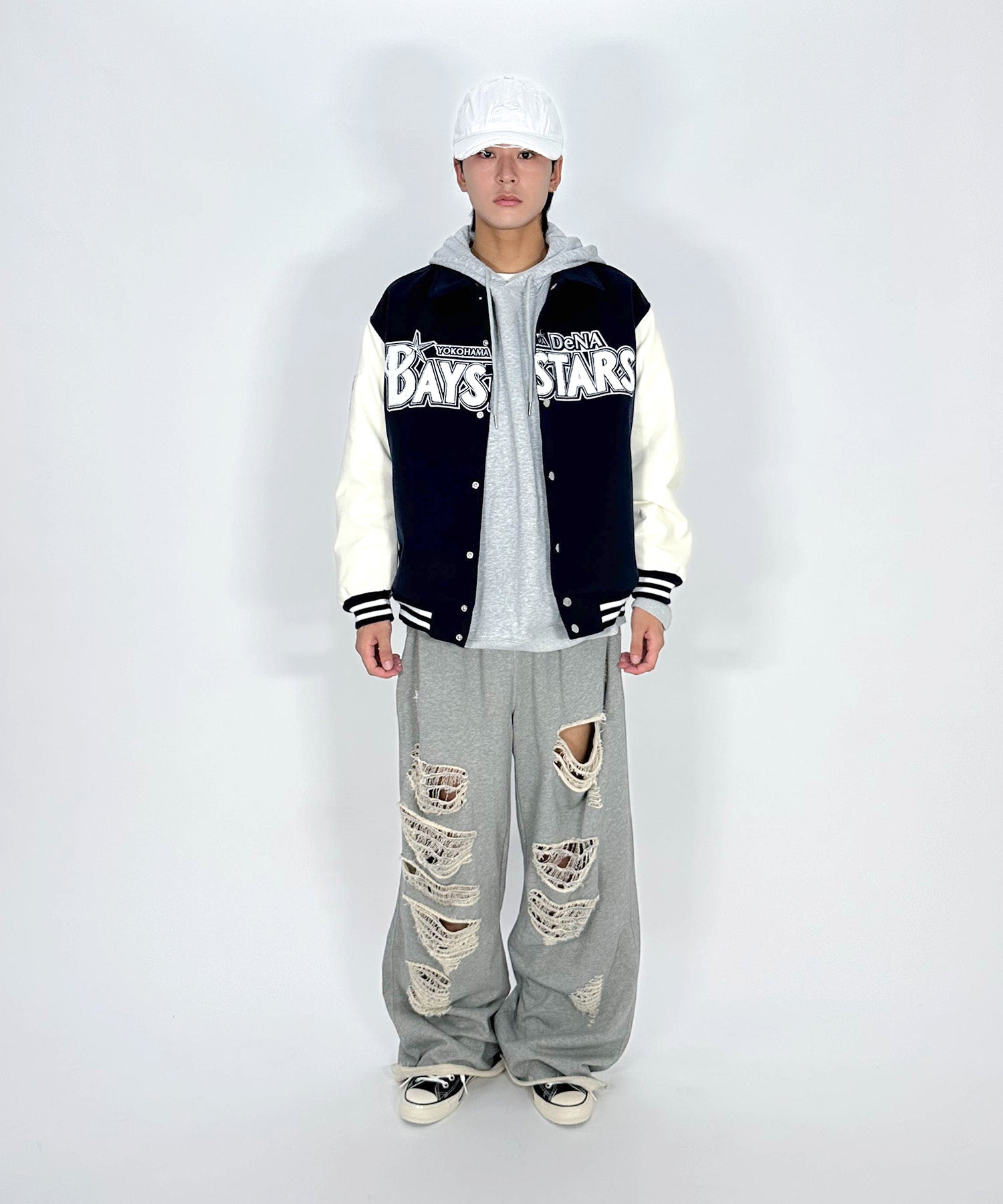 BAYSTARS ライセンス商品] VARSITY JACKET