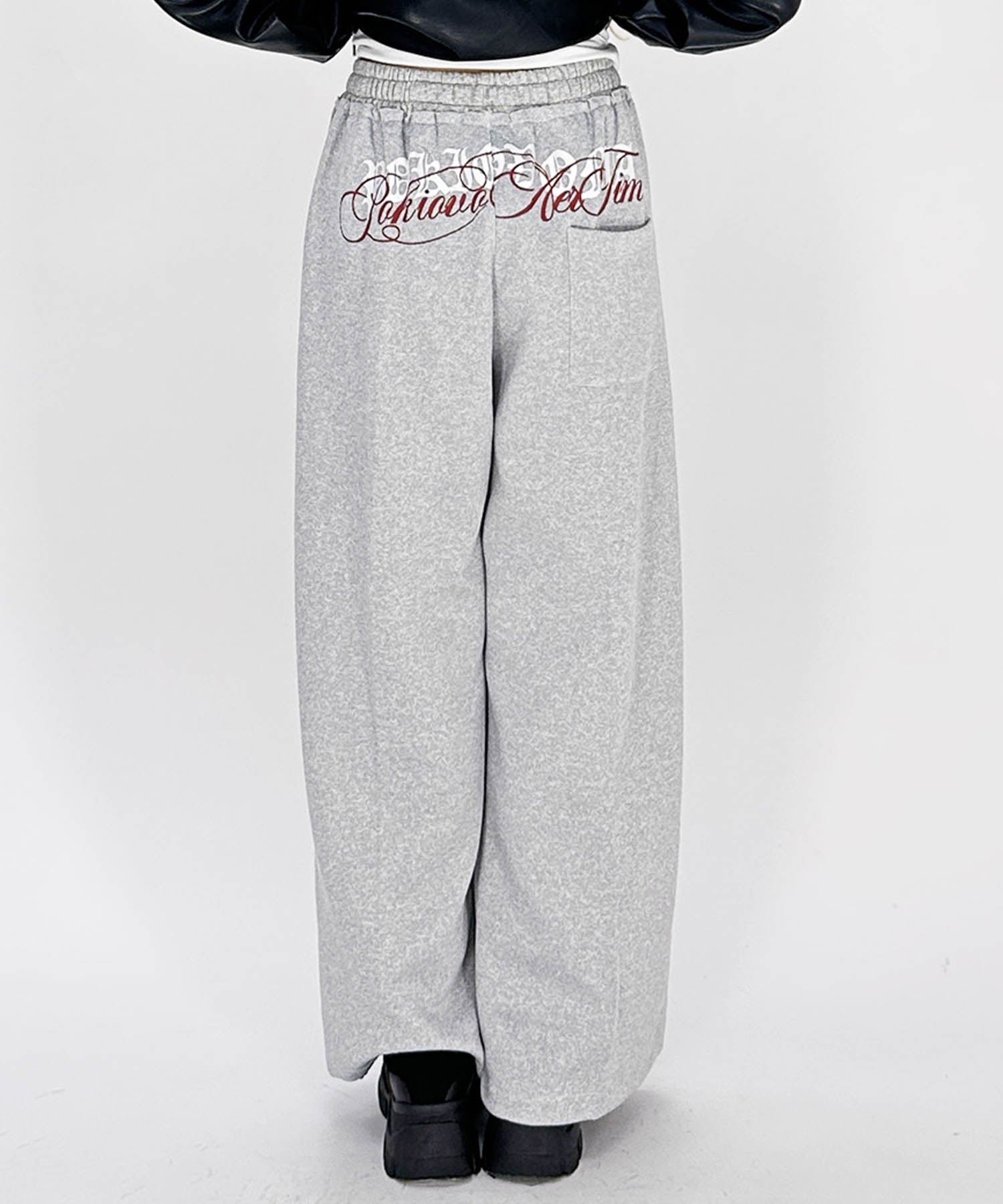 クロムレタリングスウェットパンツ