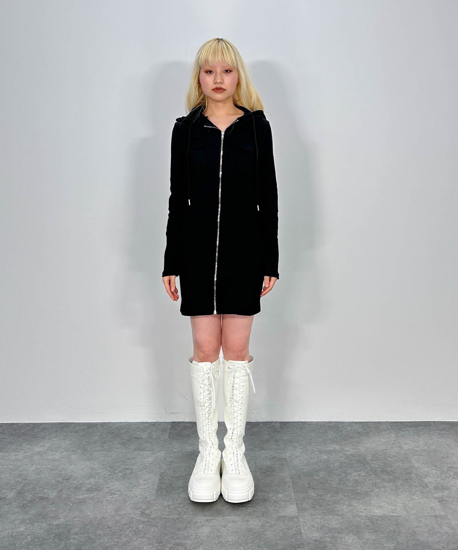 ツーポケットミニワンピース