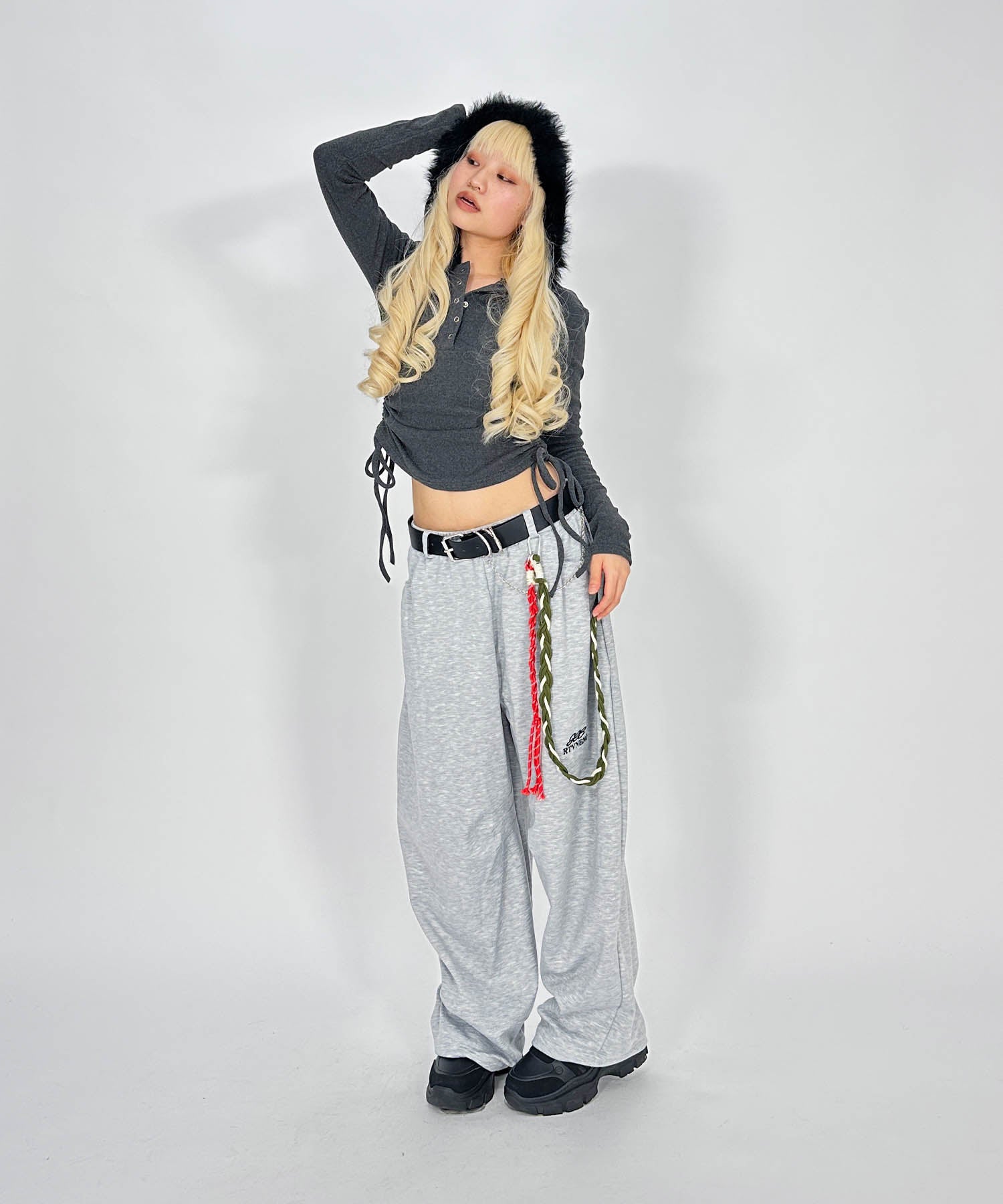 y2kバギースウェットパンツ