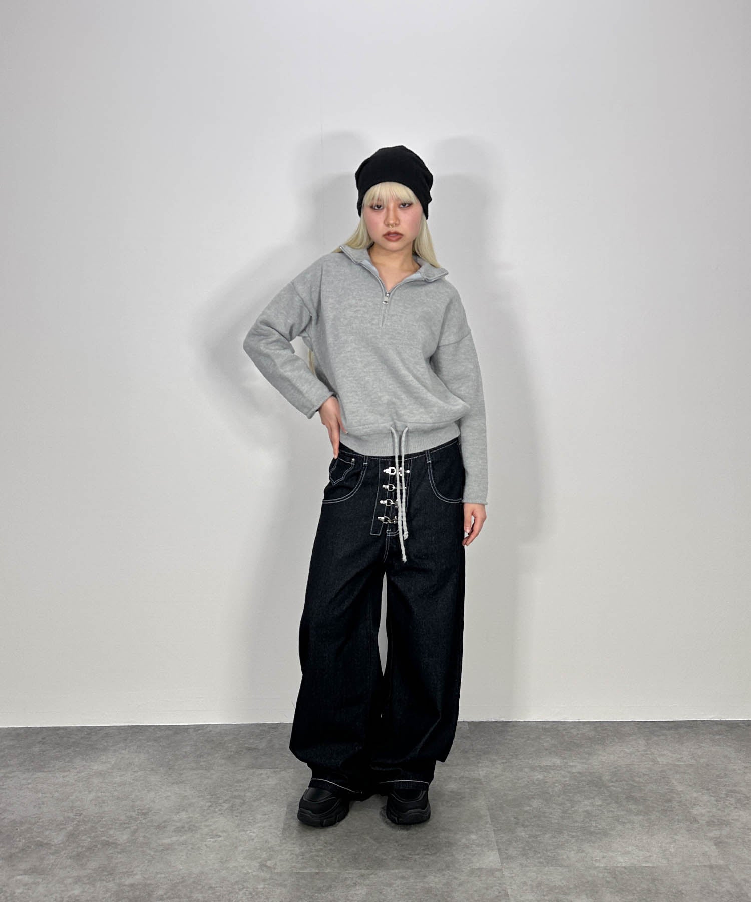 ギミックデザインバギーカーブデニム