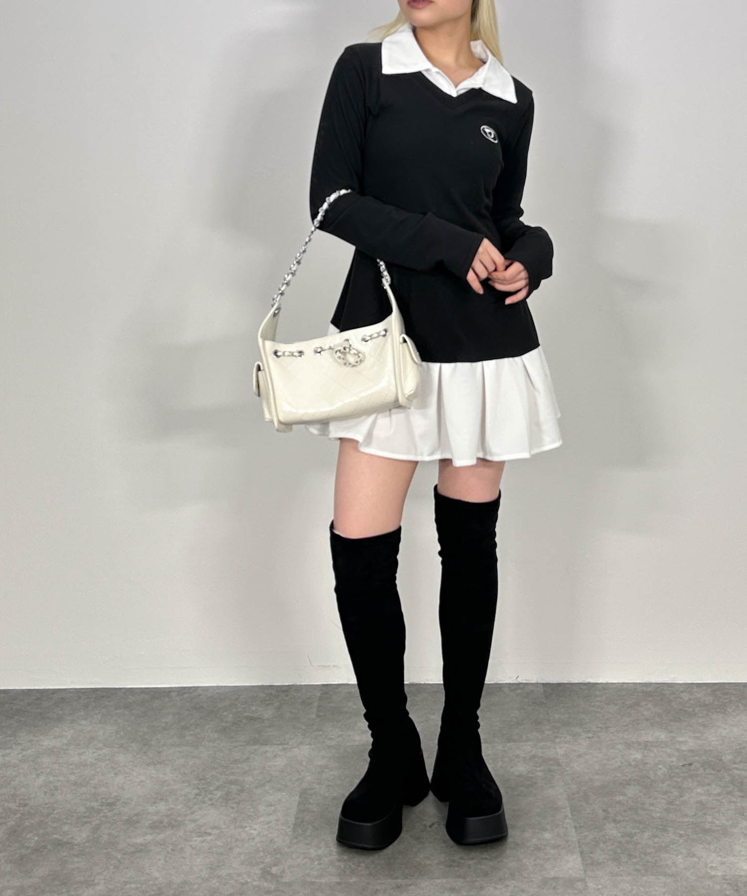 チェーンキルティングジェニーバッグ