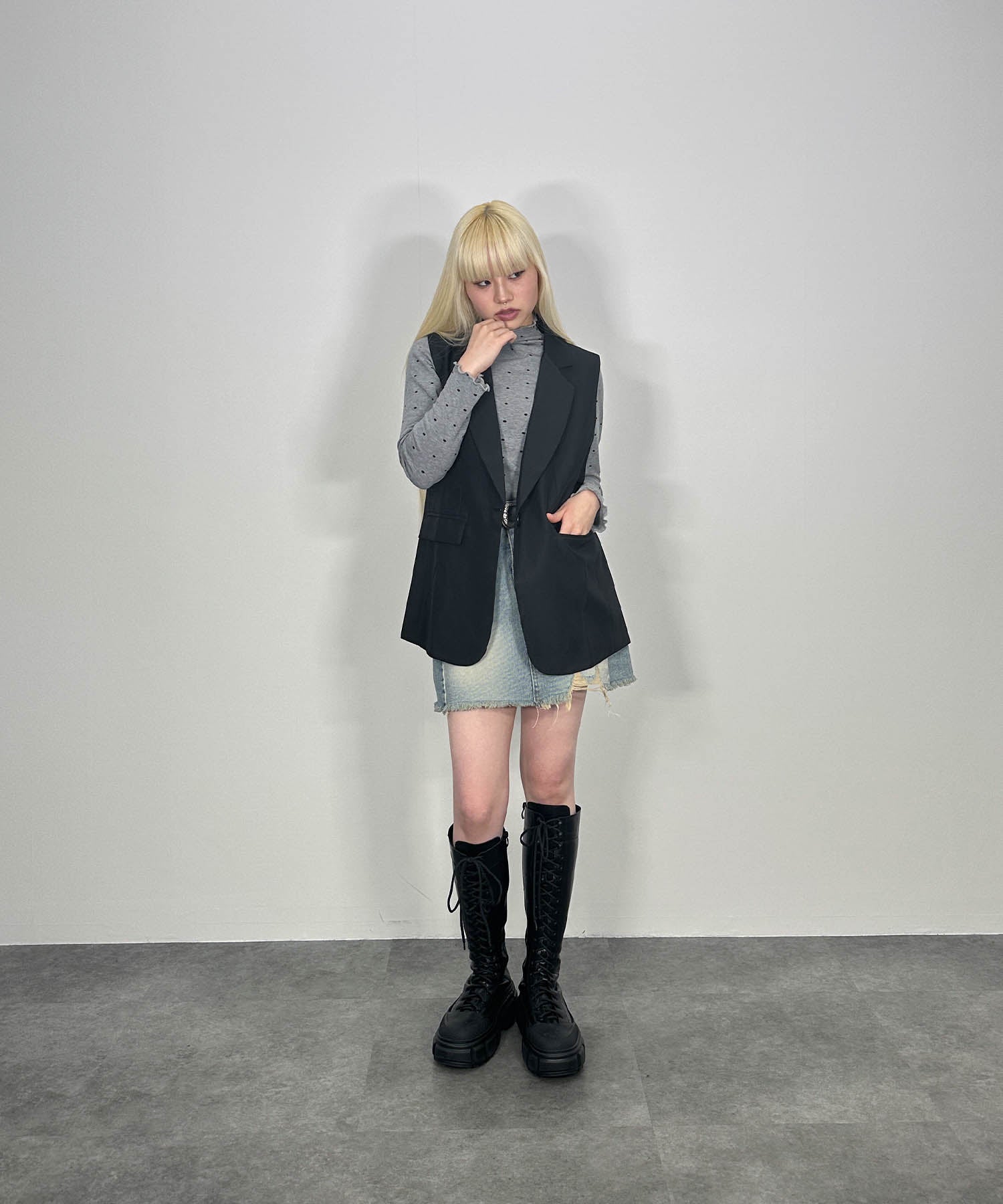 タイニードットTシャツ