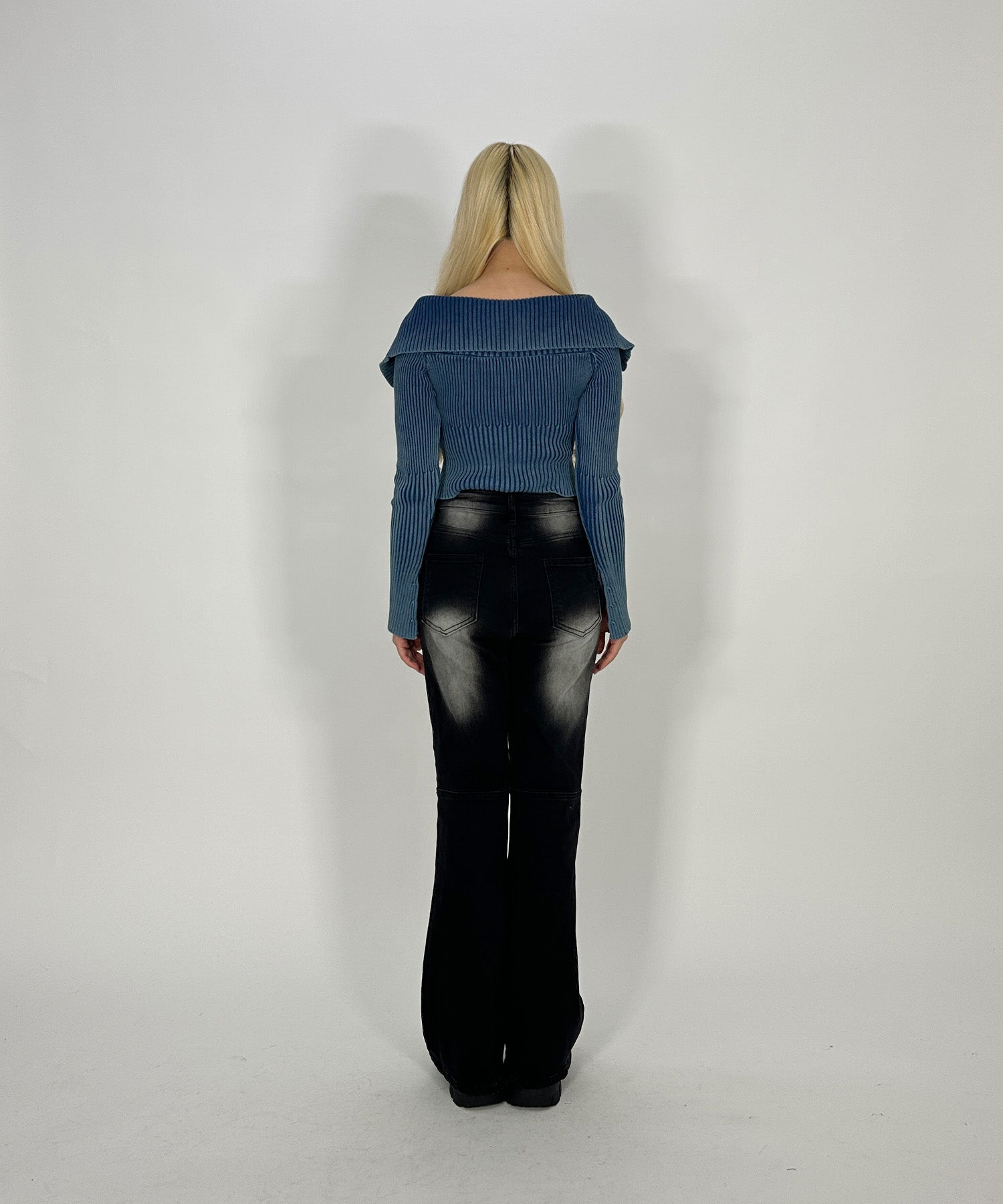 ウォッシュドダブルジップトップス