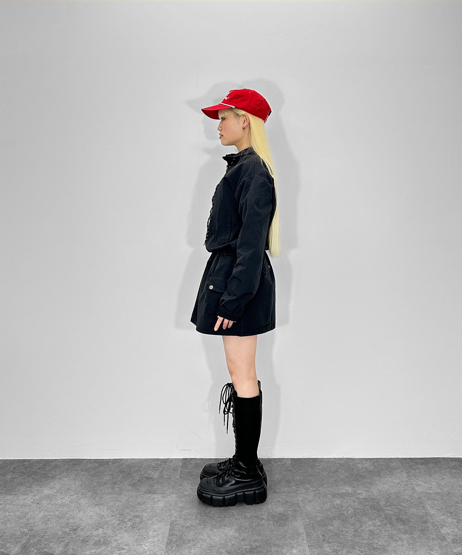 ナイロンジップジャケット