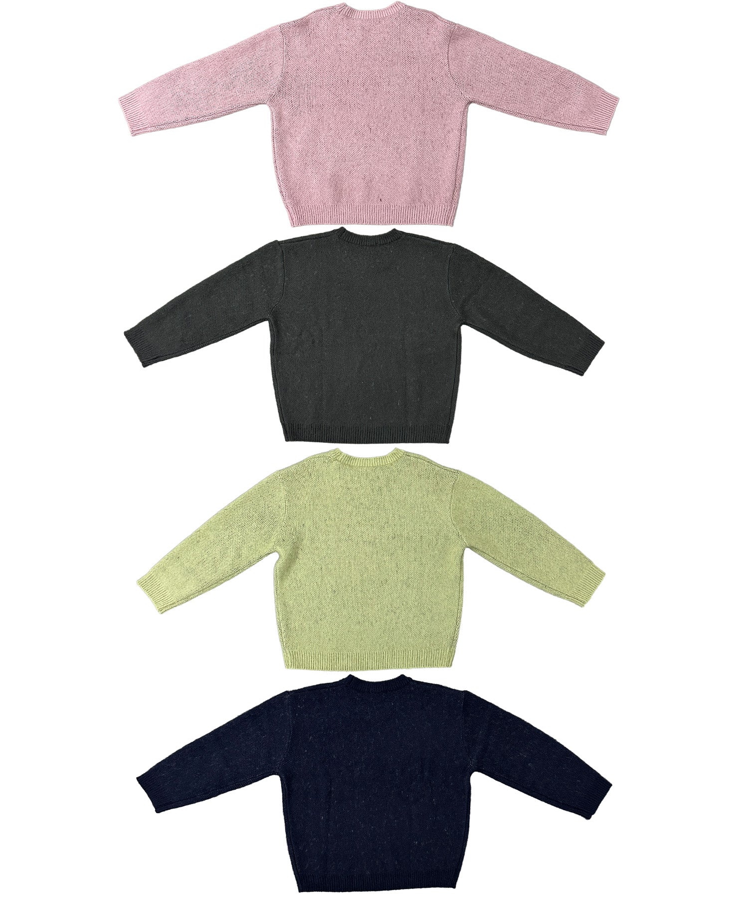 ハートレタリングニット